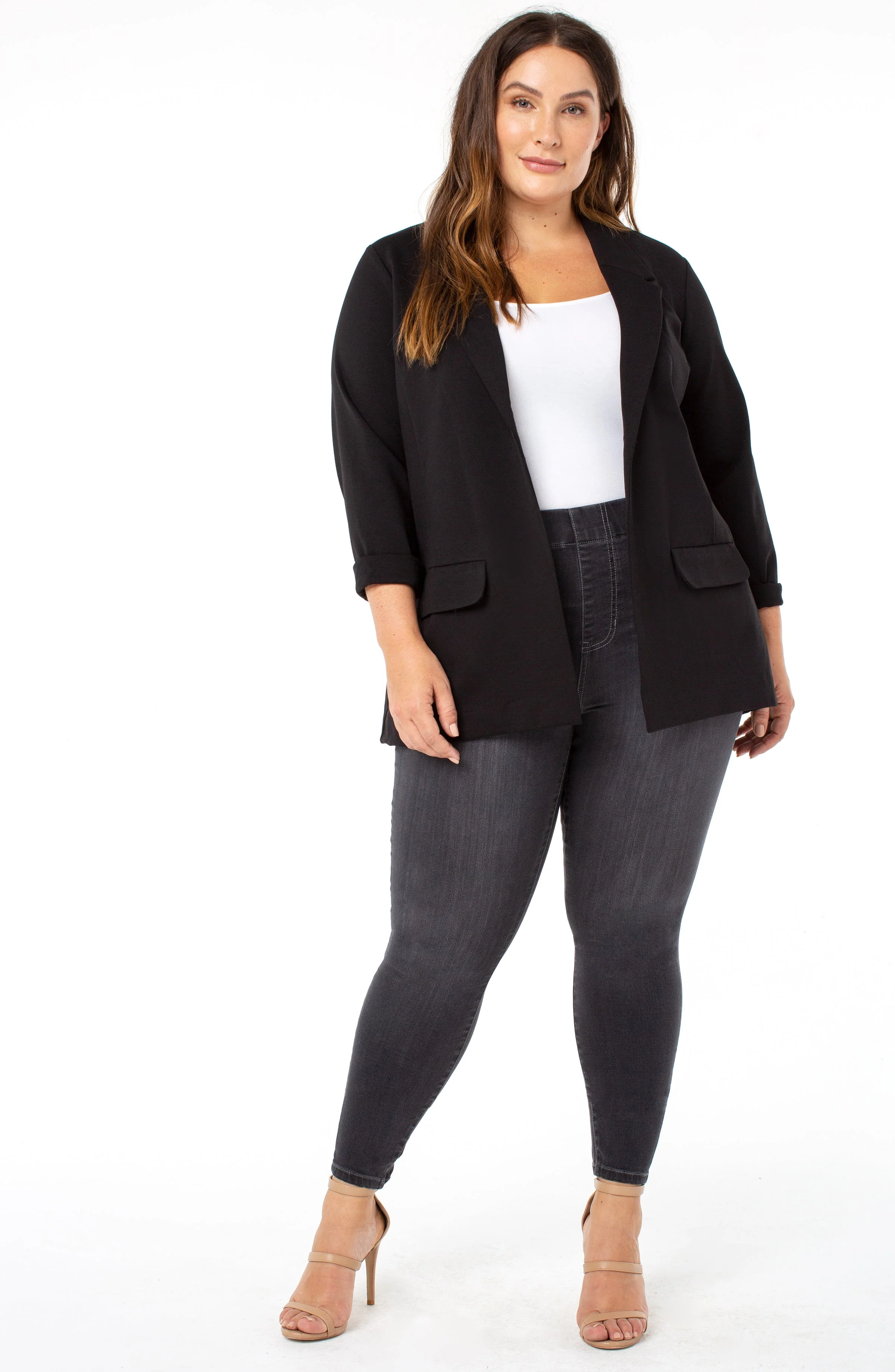 BOYFRIEND BLAZER WITH PRINCESS DART SUPER STRETCH - Image 4