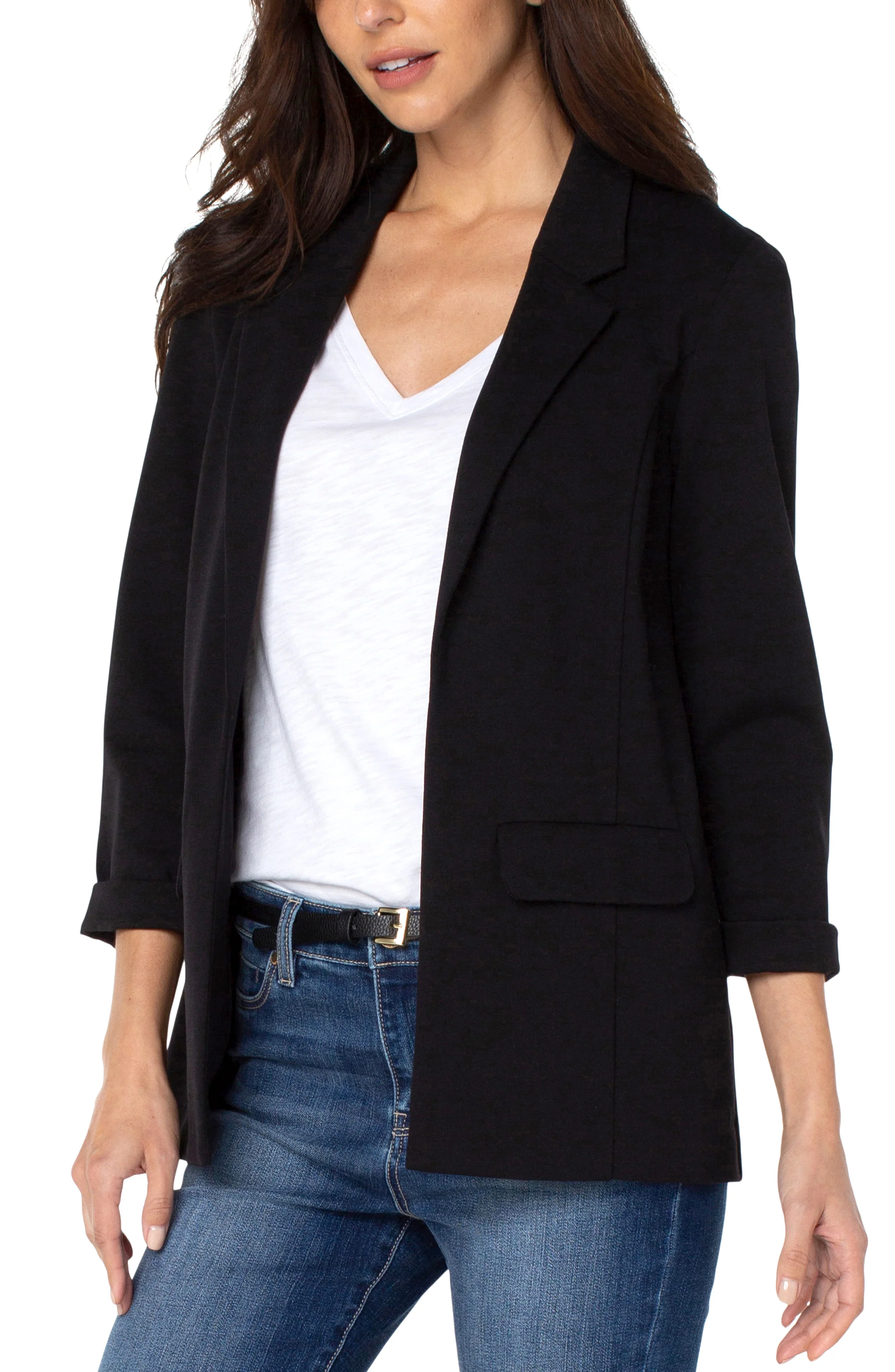 BOYFRIEND BLAZER WITH PRINCESS DARTS - Image 3