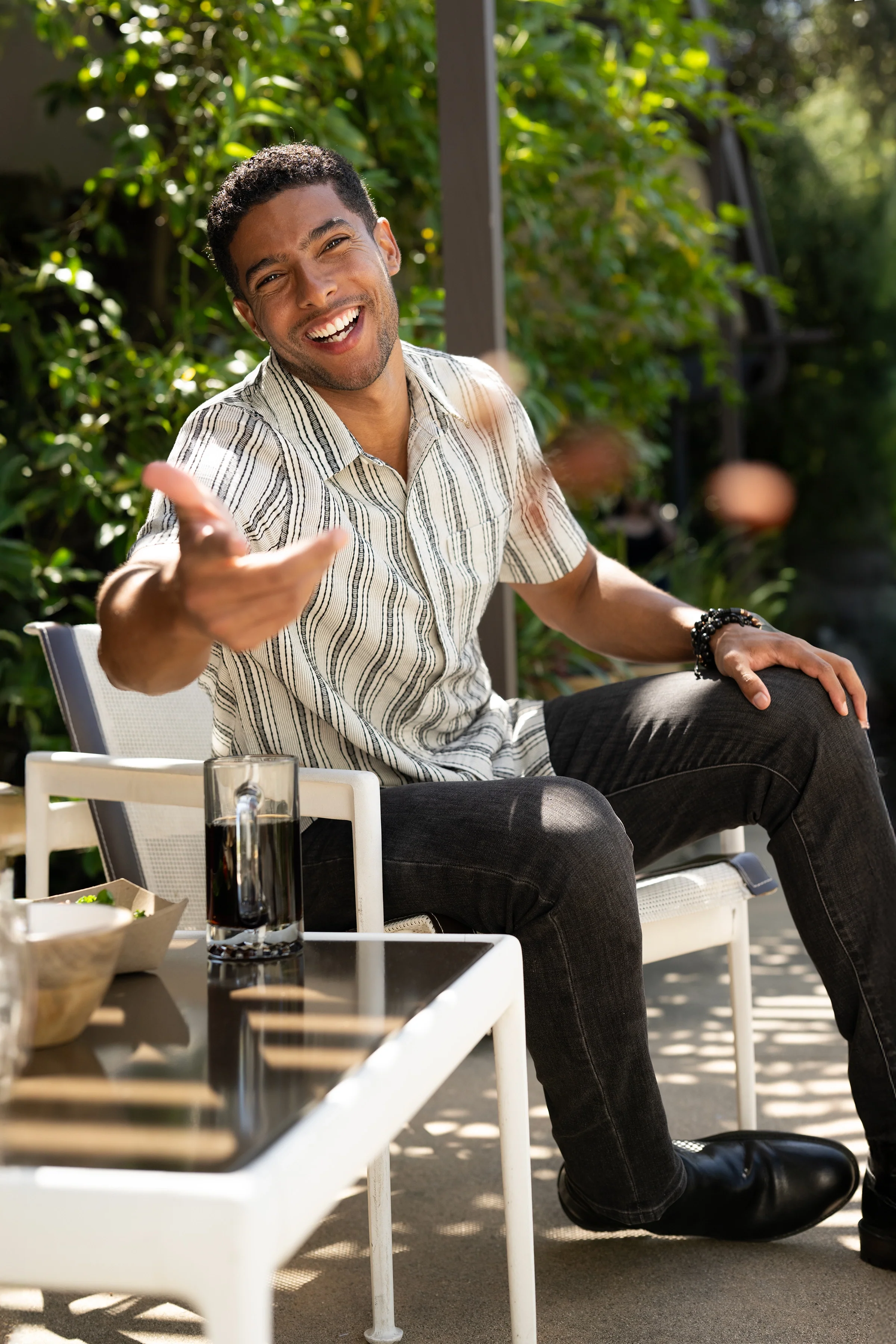 BUTTON UP SHORT SLEEVE SHIRT - Image 4