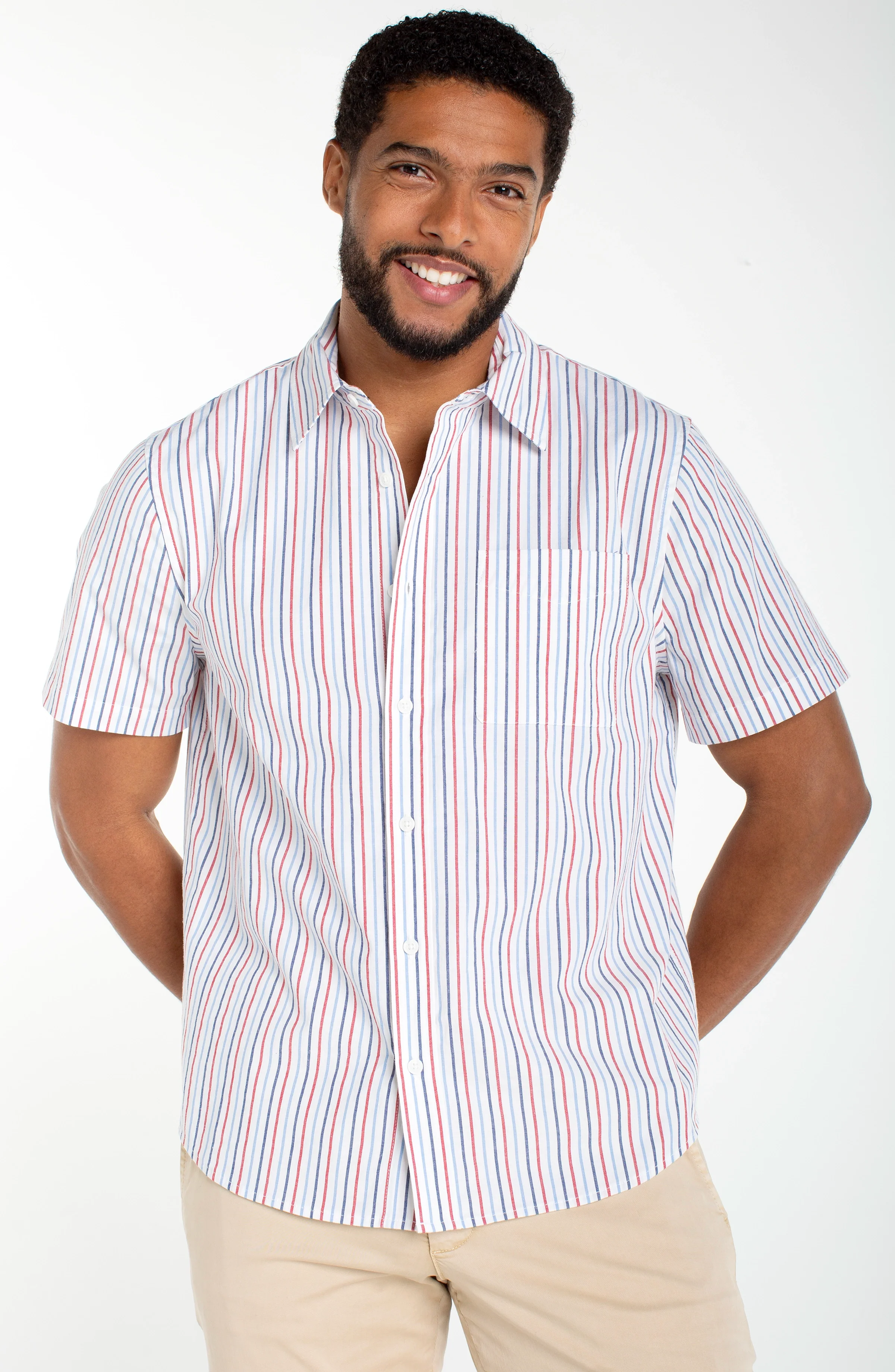 BUTTON UP SHORT SLEEVE SHIRT - Image 4
