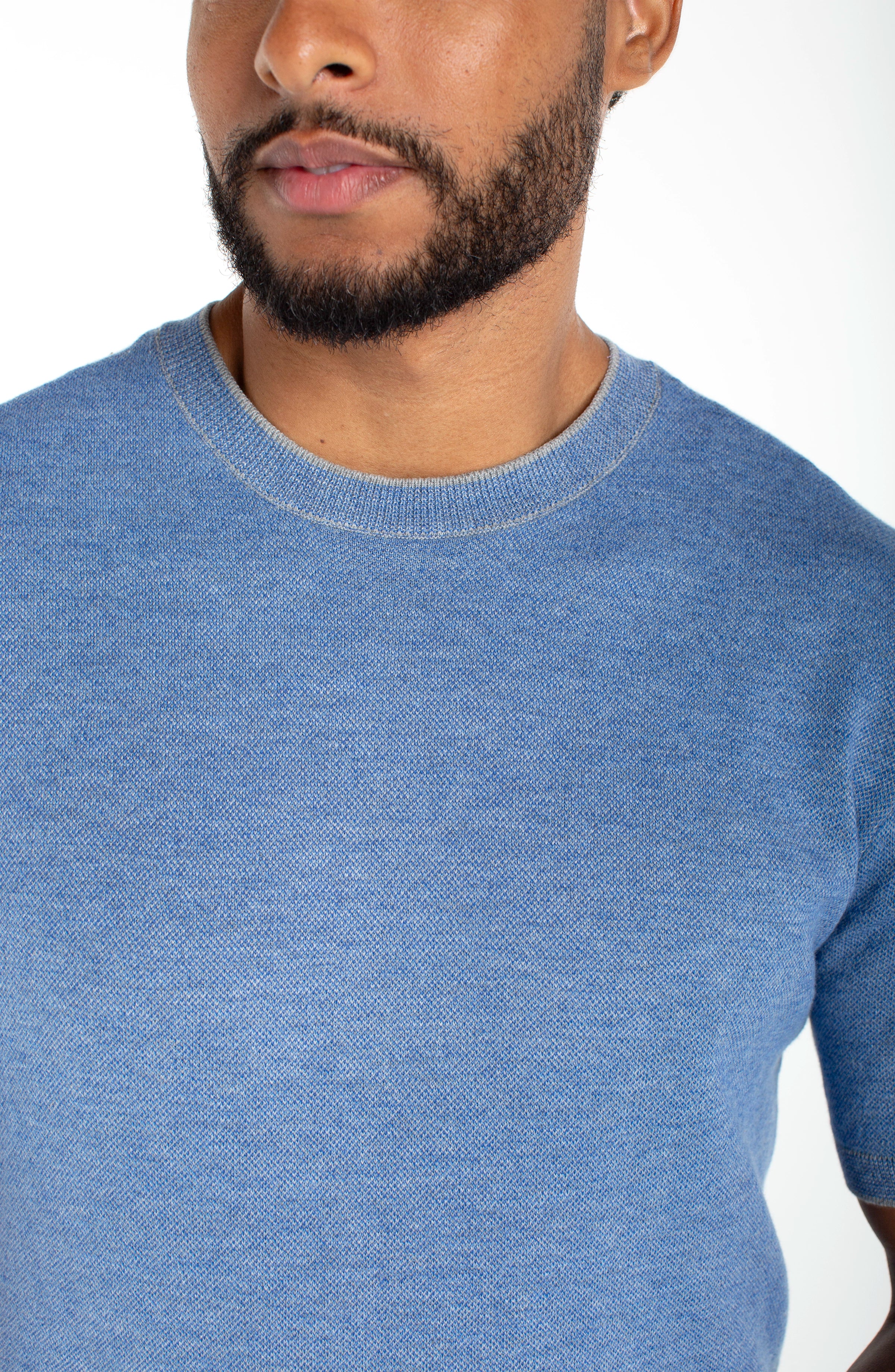 CREW NECK SWEATER TEE - Image 3