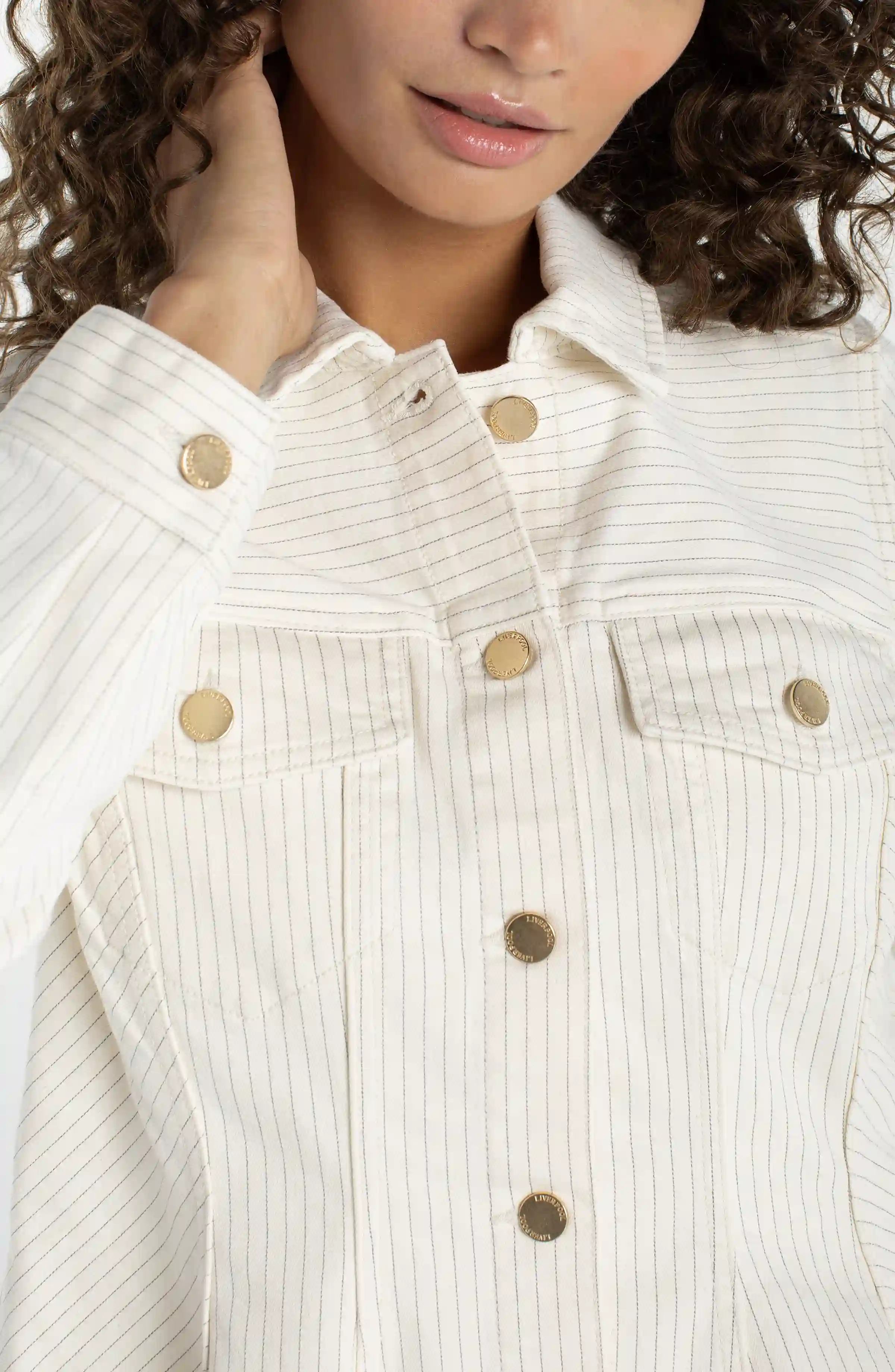 FIT AND FLARE TRUCKER JACKET - Image 3