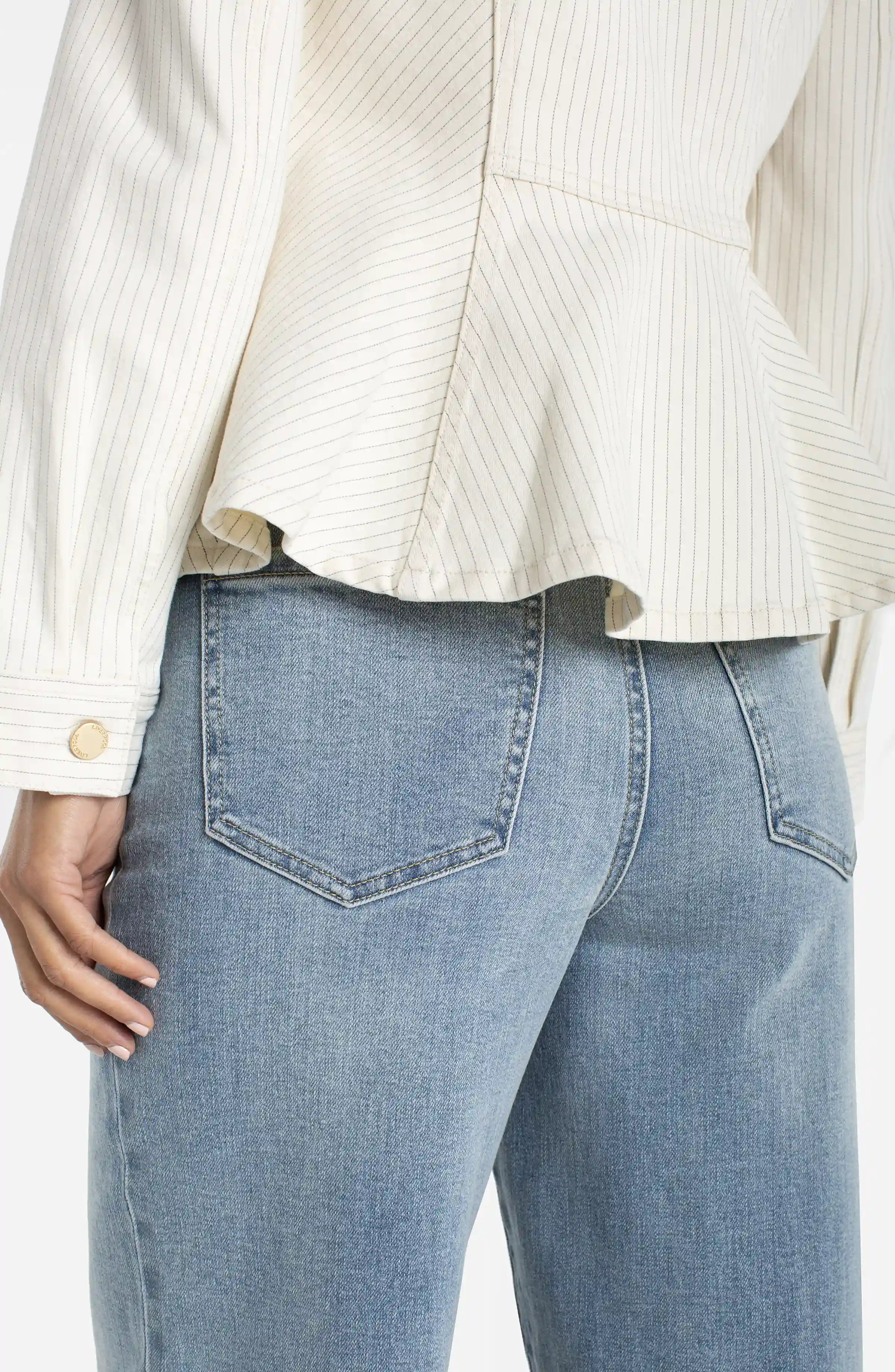 FIT AND FLARE TRUCKER JACKET - Image 4