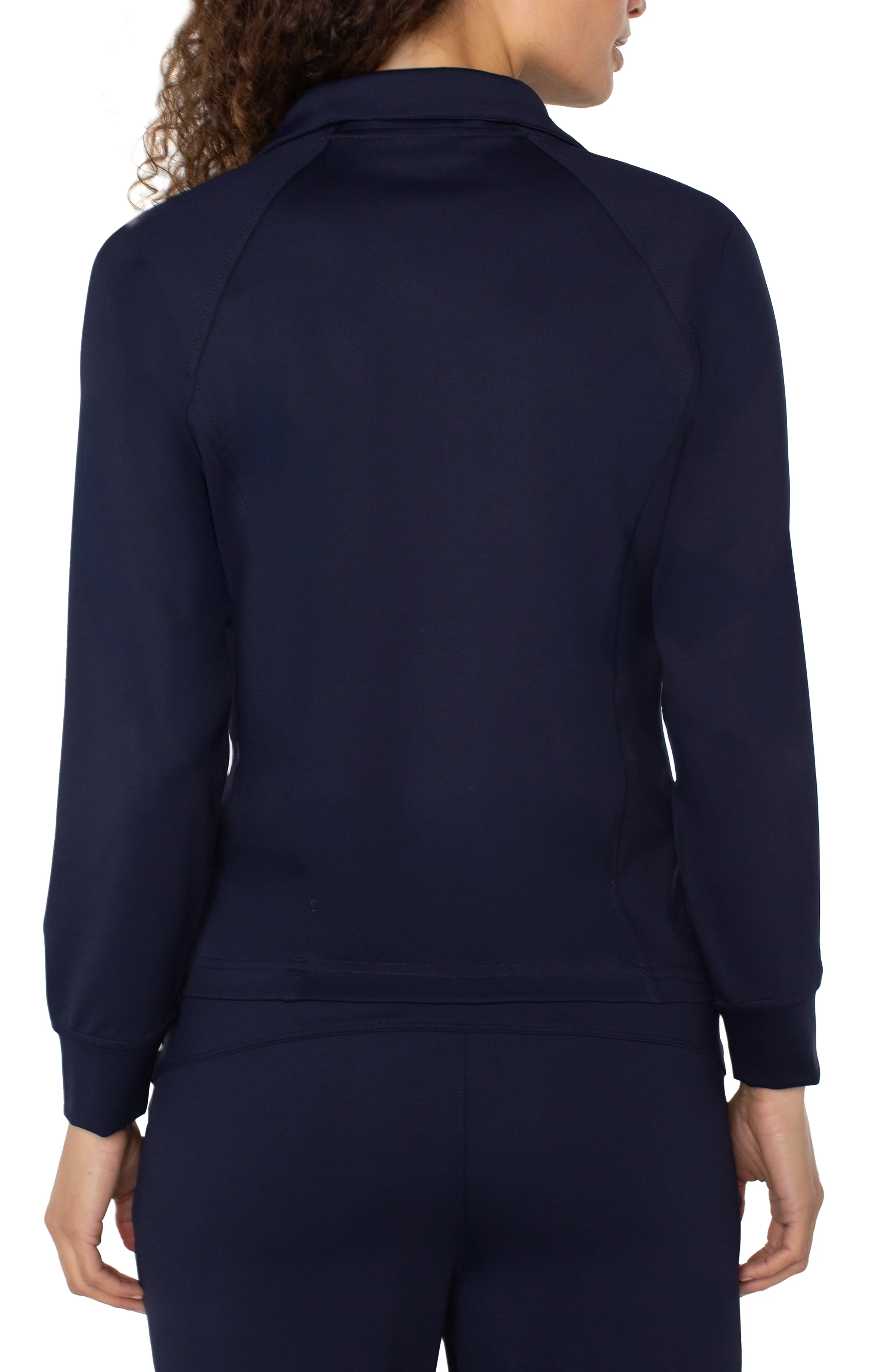 FULL ZIP SEAMED JACKET - Image 3