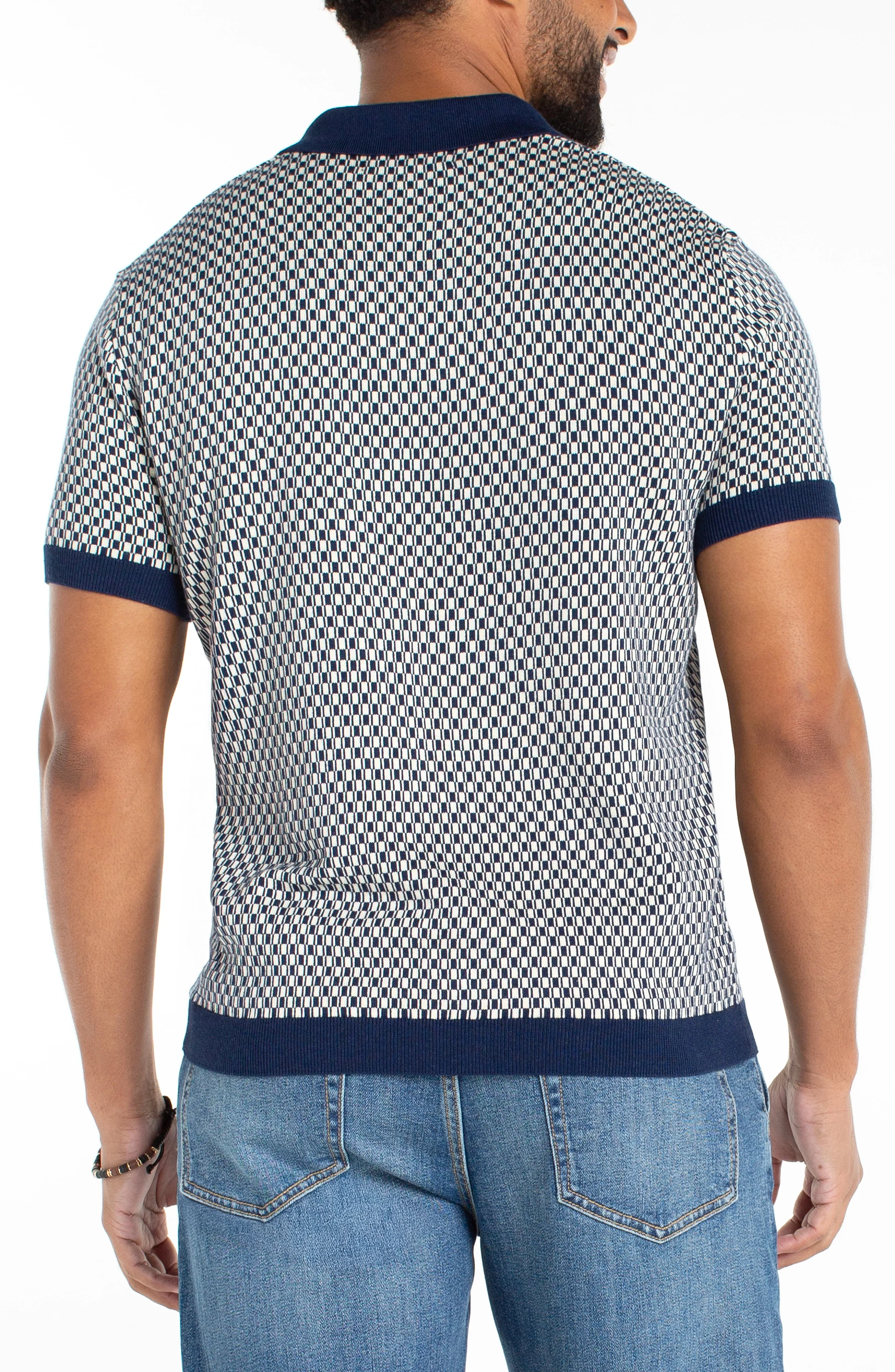 JOHNNY COLLAR SWEATER KNIT POLO - Image 3