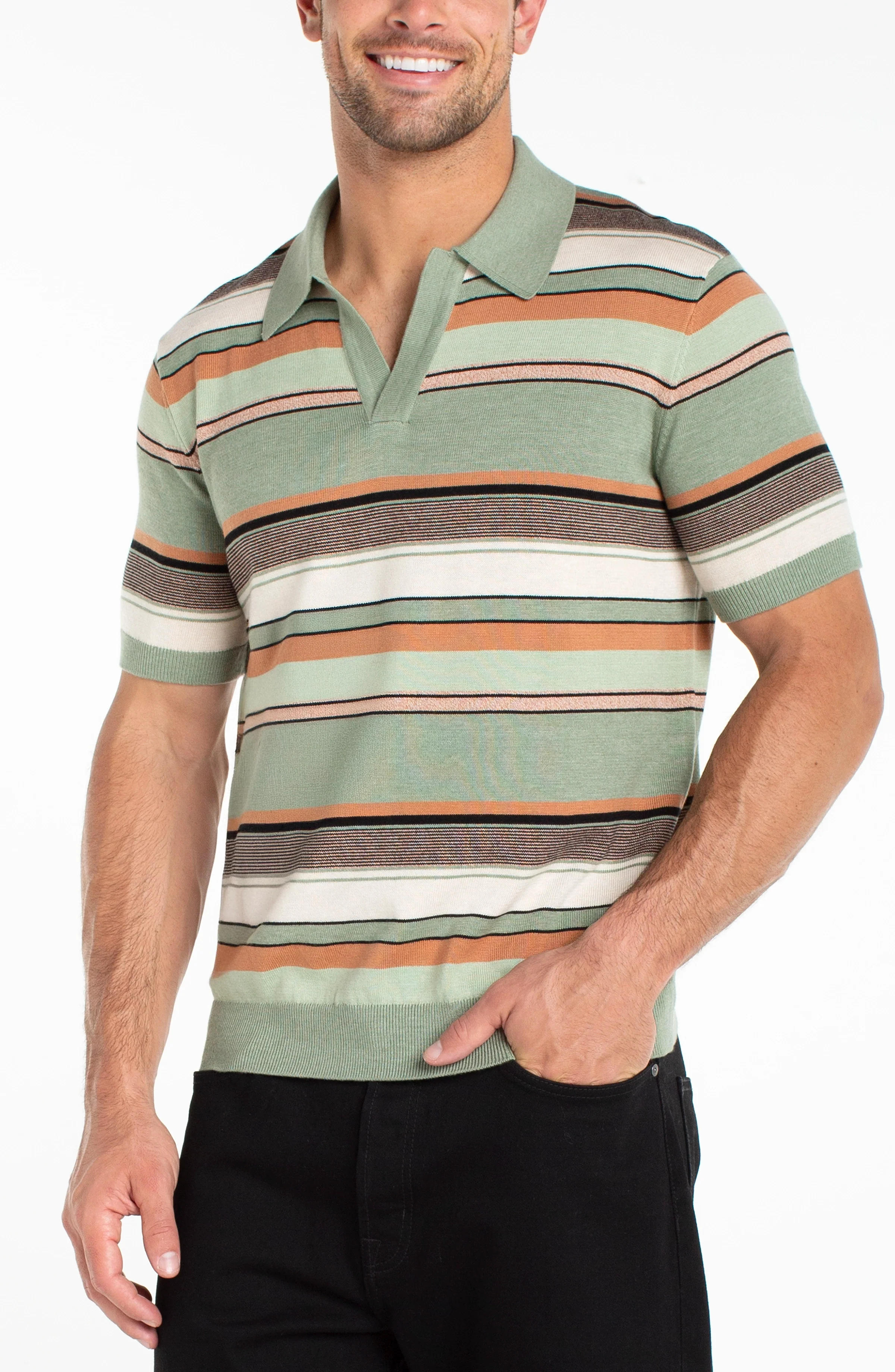 JOHNNY COLLAR SWEATER KNIT - Image 3