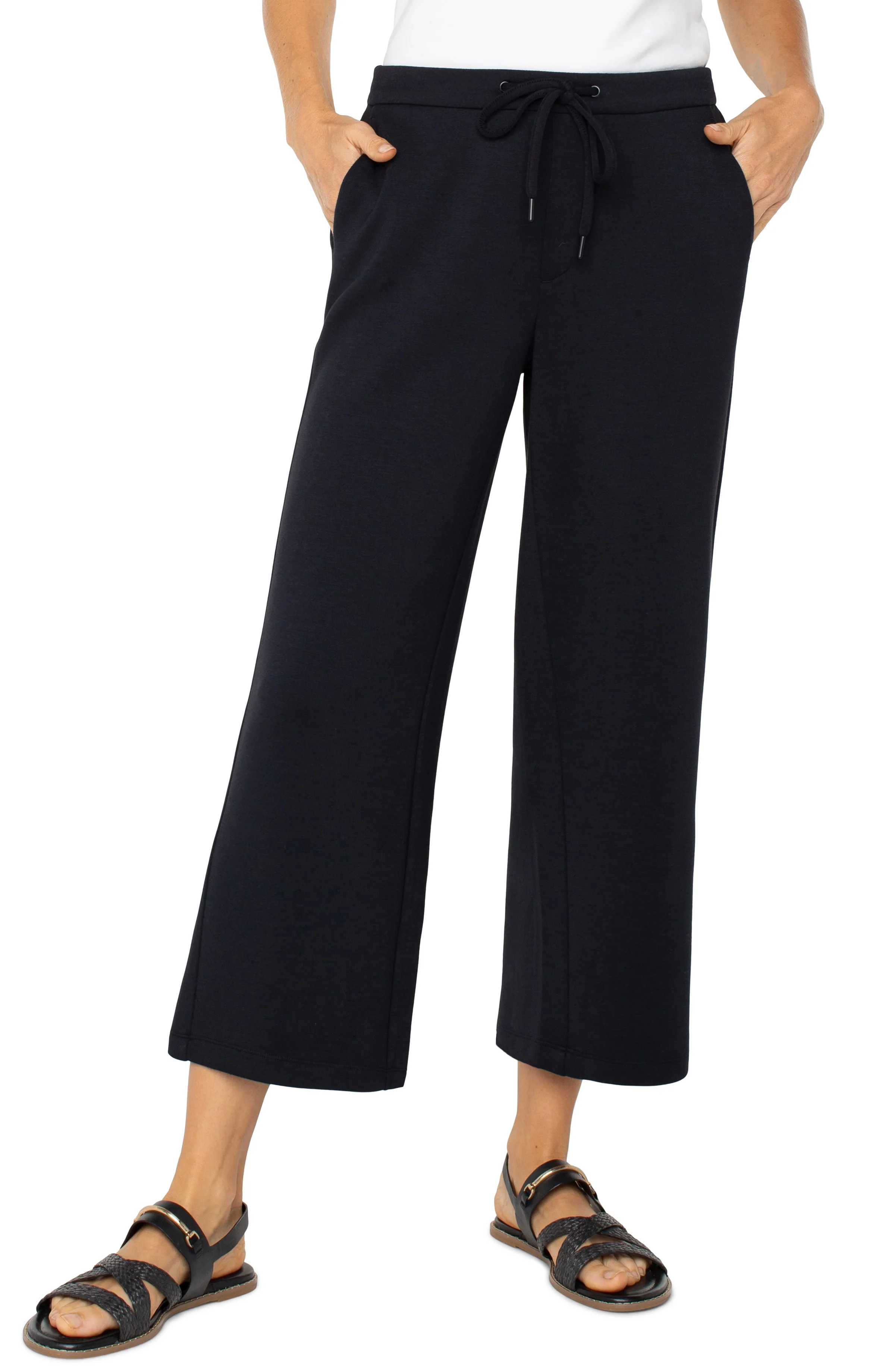 PULL-ON WIDE LEG CROP - Image 4