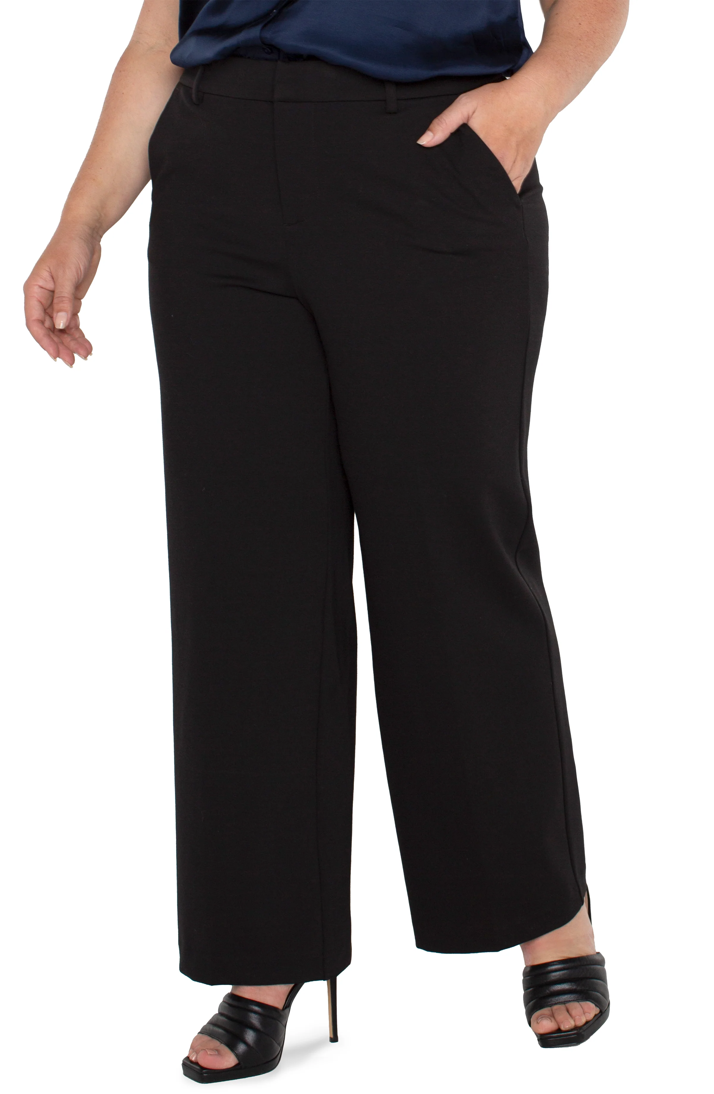 KELSEY WIDE LEG TROUSER - Image 4