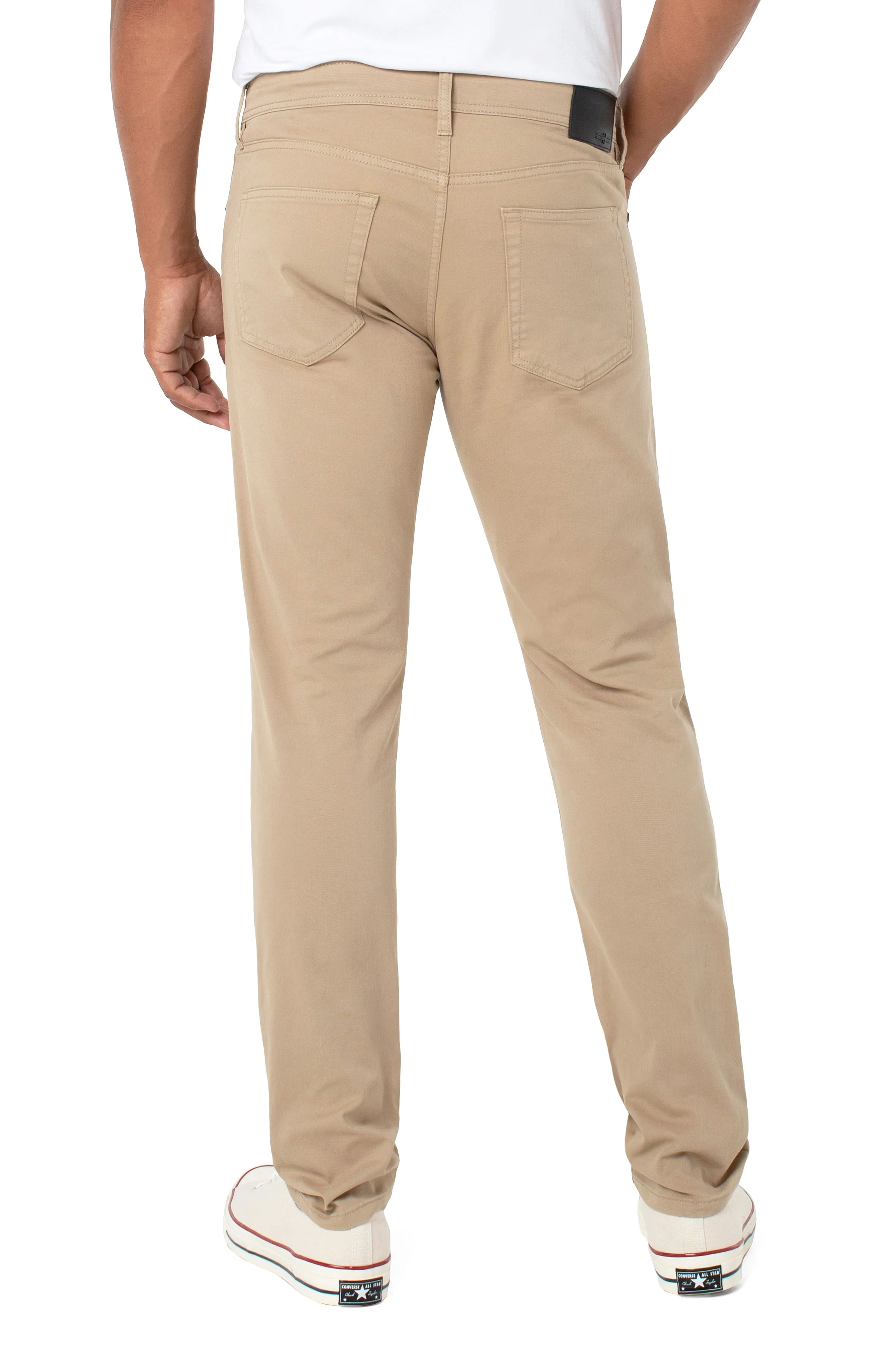 KINGSTON MODERN STRAIGHT PEACHED COLORED TWILL - Image 4