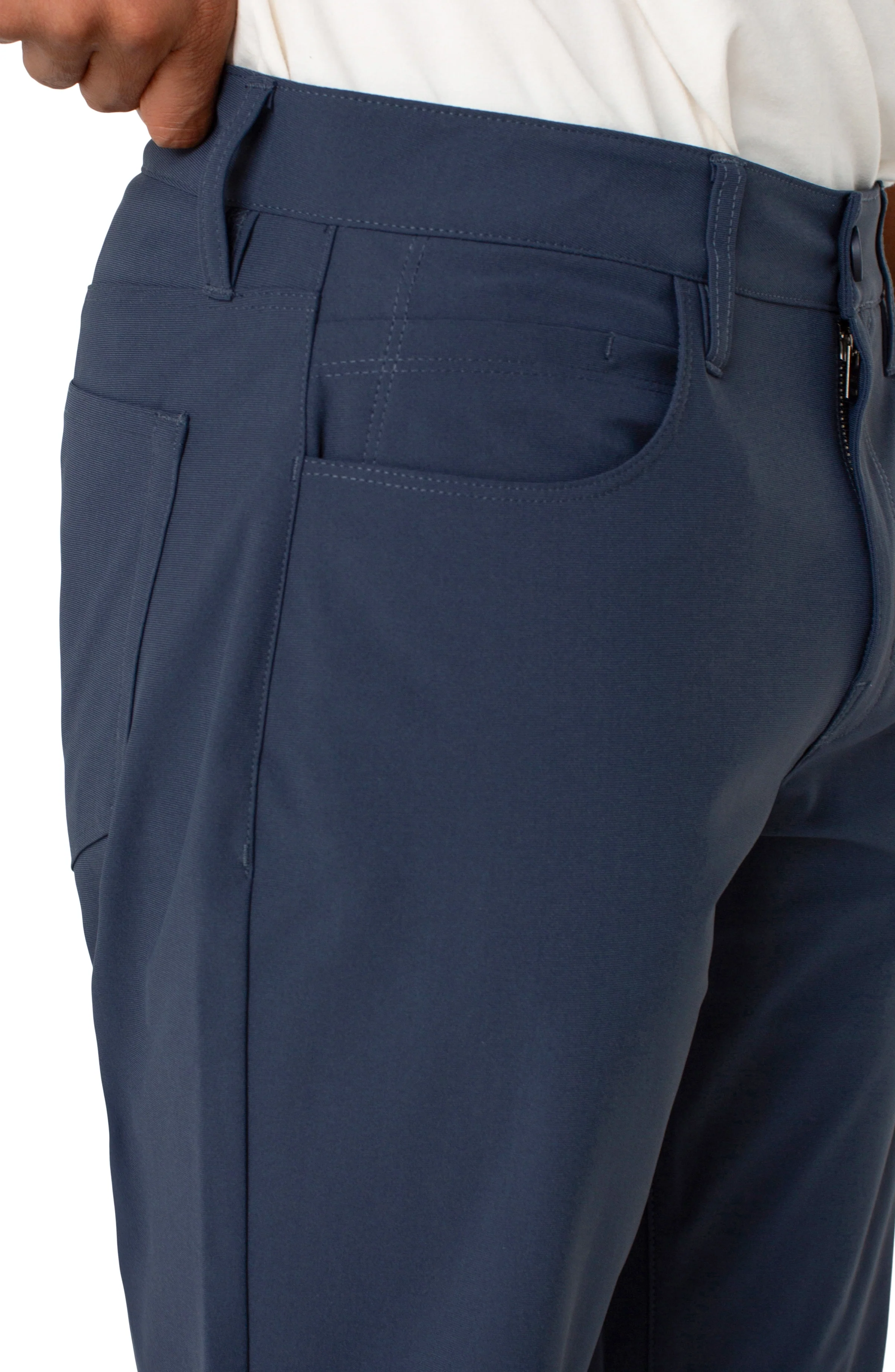 SLIM STRAIGHT TECH PANT - Image 3