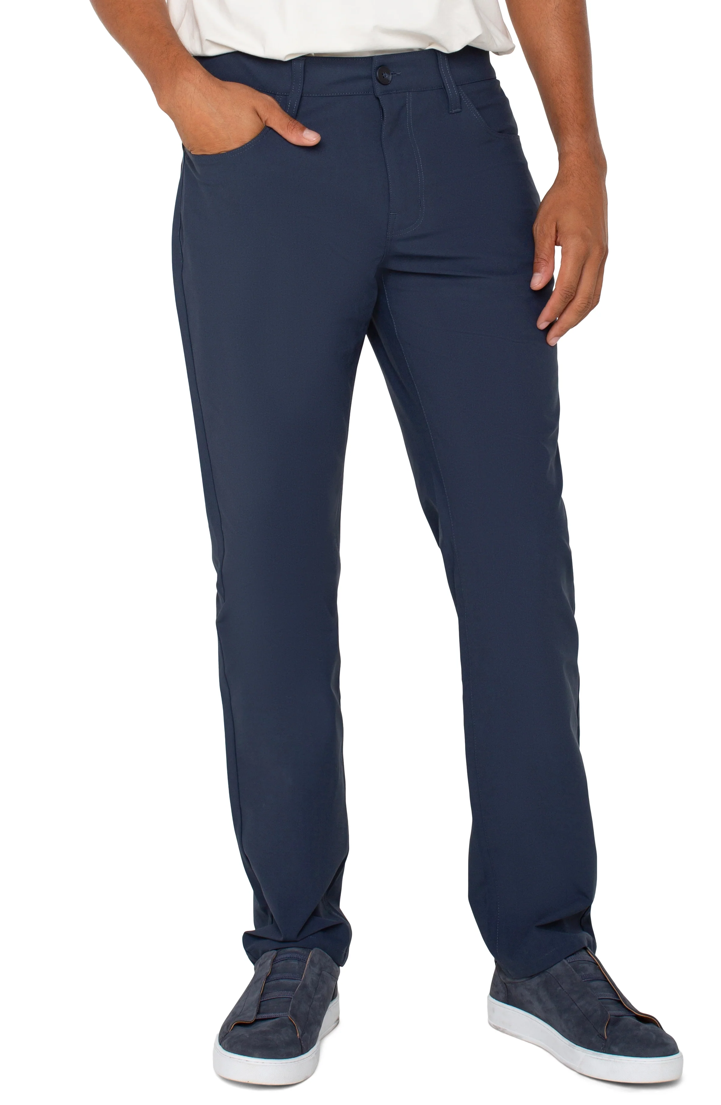 SLIM STRAIGHT TECH PANT - Image 5