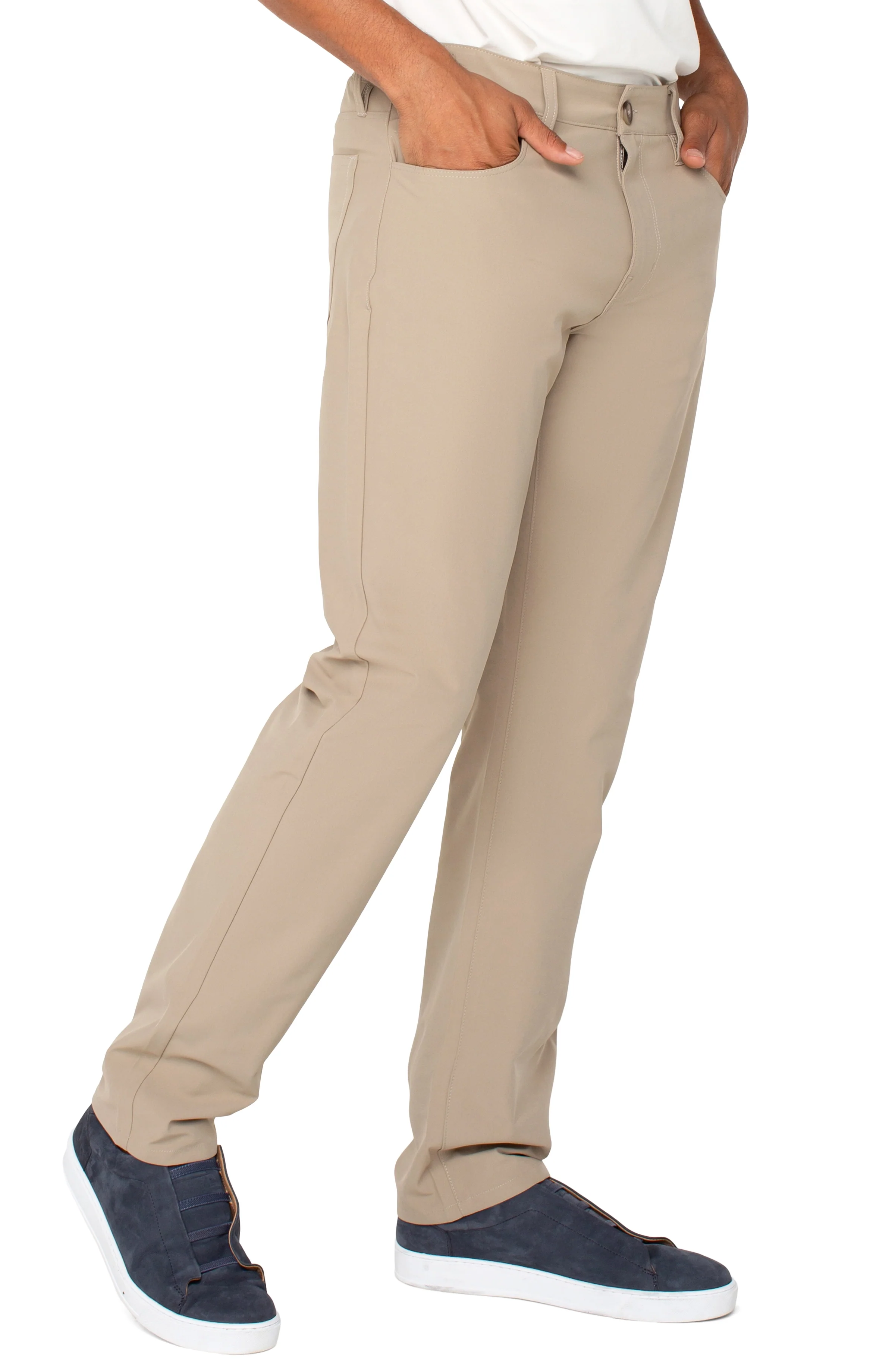 SLIM STRAIGHT TECH PANT - Image 4