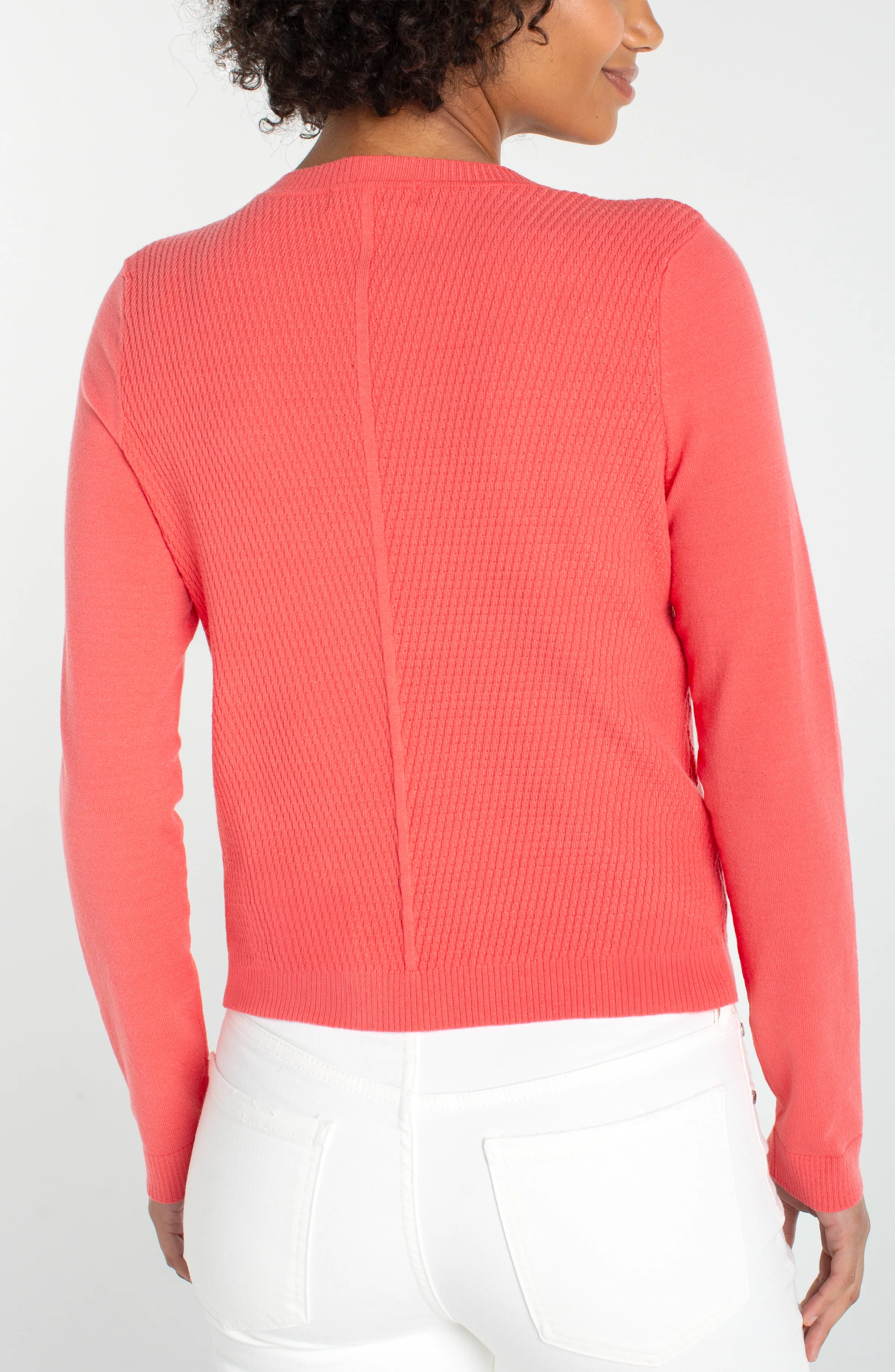 LONG SLEEVE CREW NECK SWEATER - Image 2