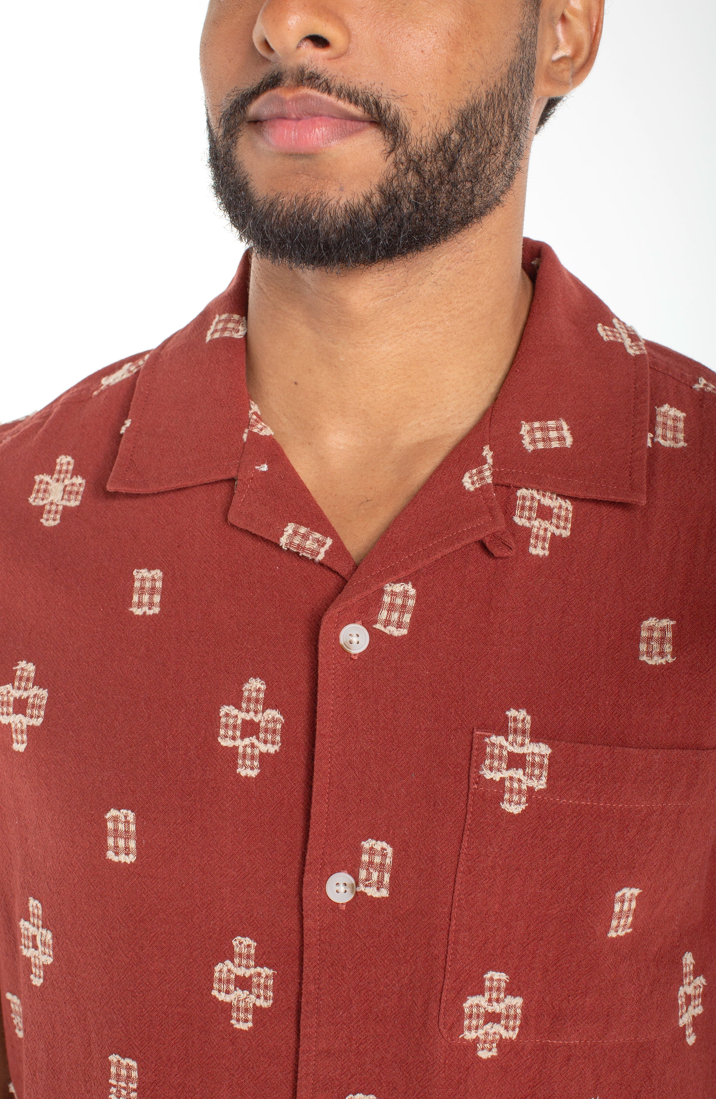 SHORT SLEEVE CAMP SHIRT - Image 4