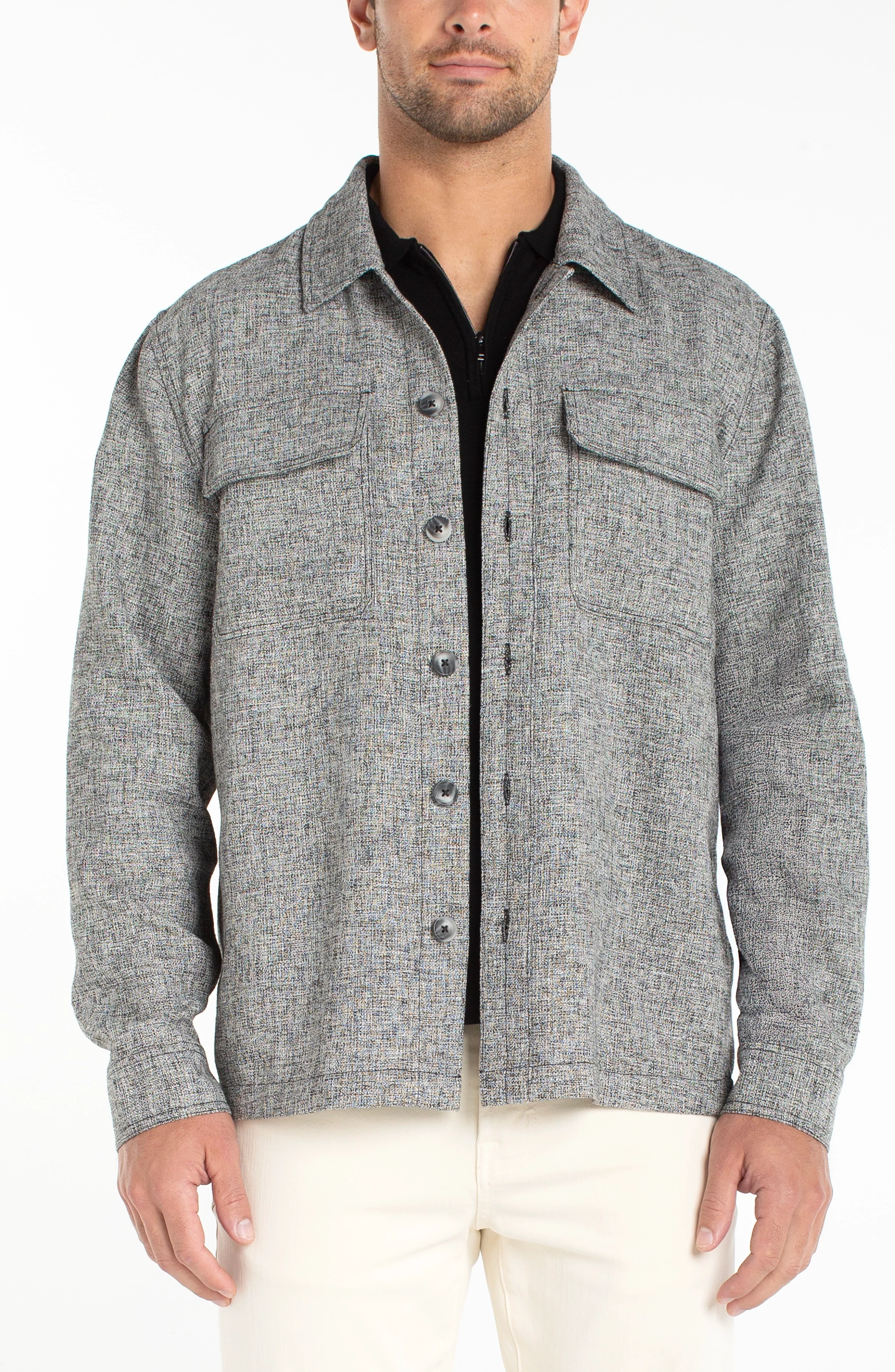 FLAP POCKET OVERSHIRT