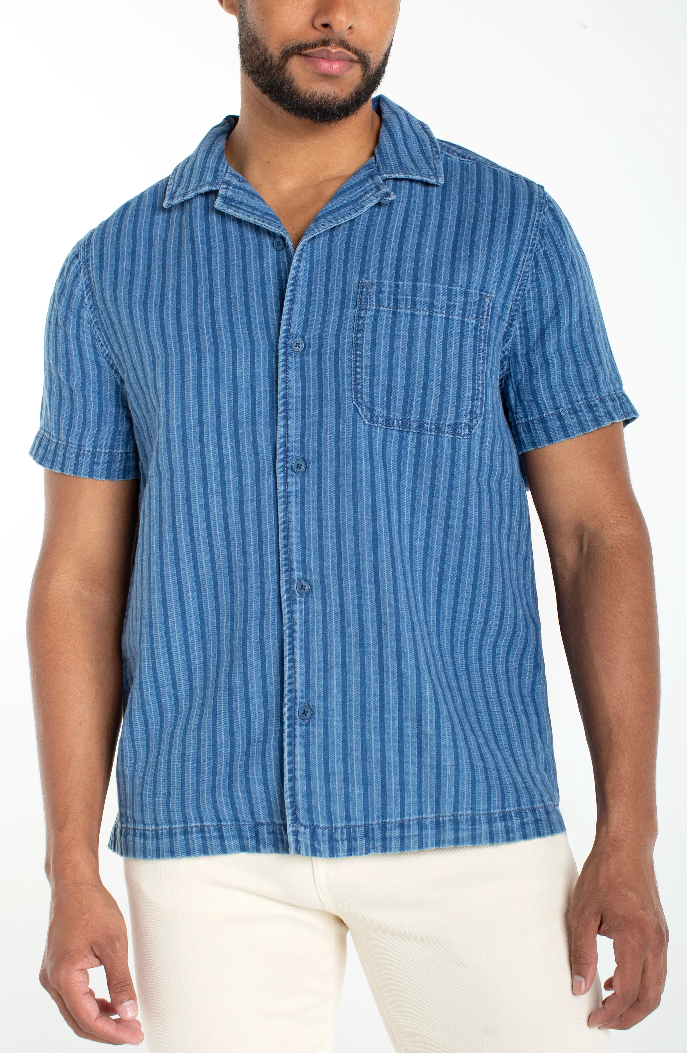 SHORT SLEEVE CAMP SHIRT