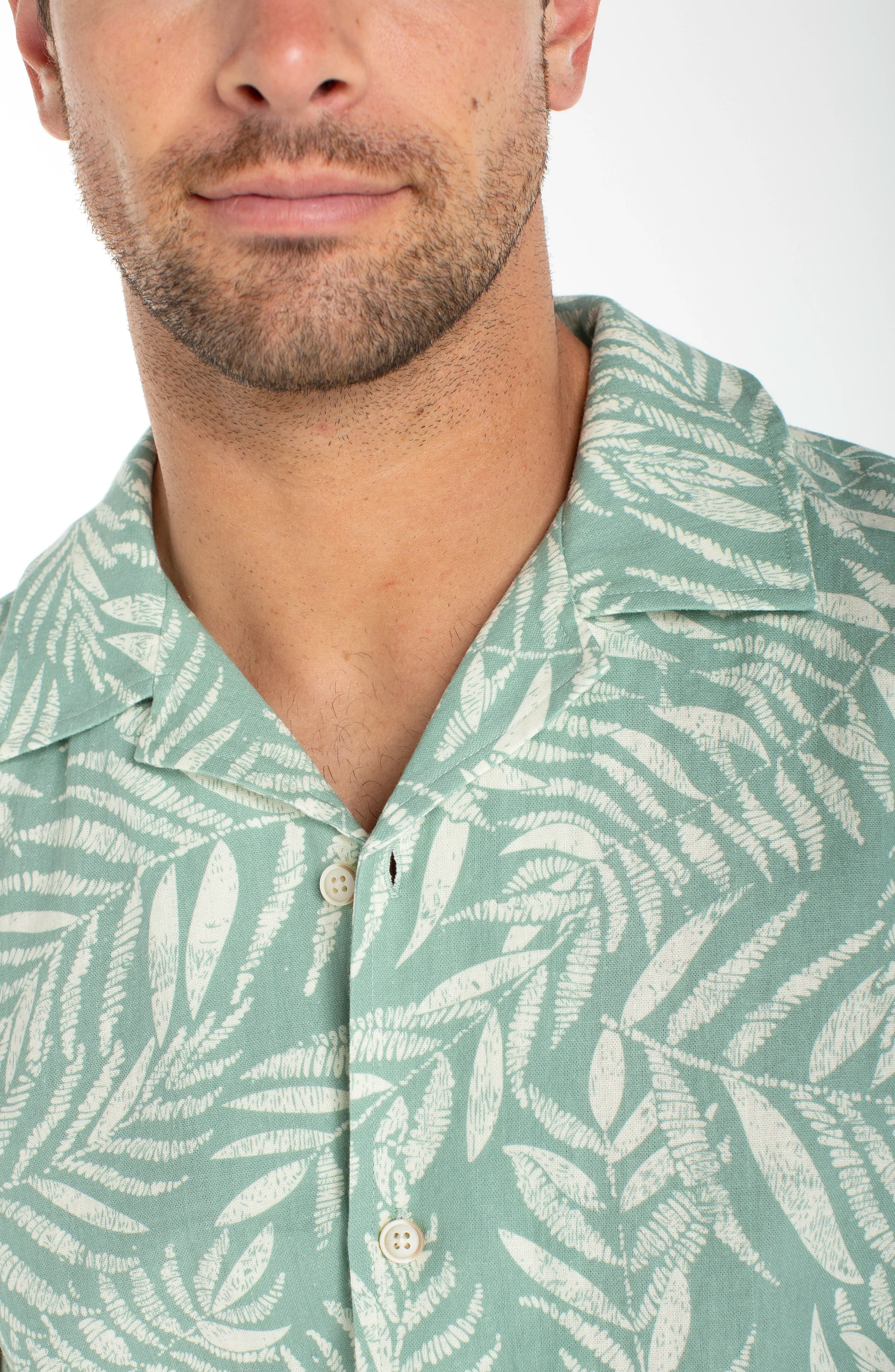 SHORT SLEEVE CAMP SHIRT - Image 5
