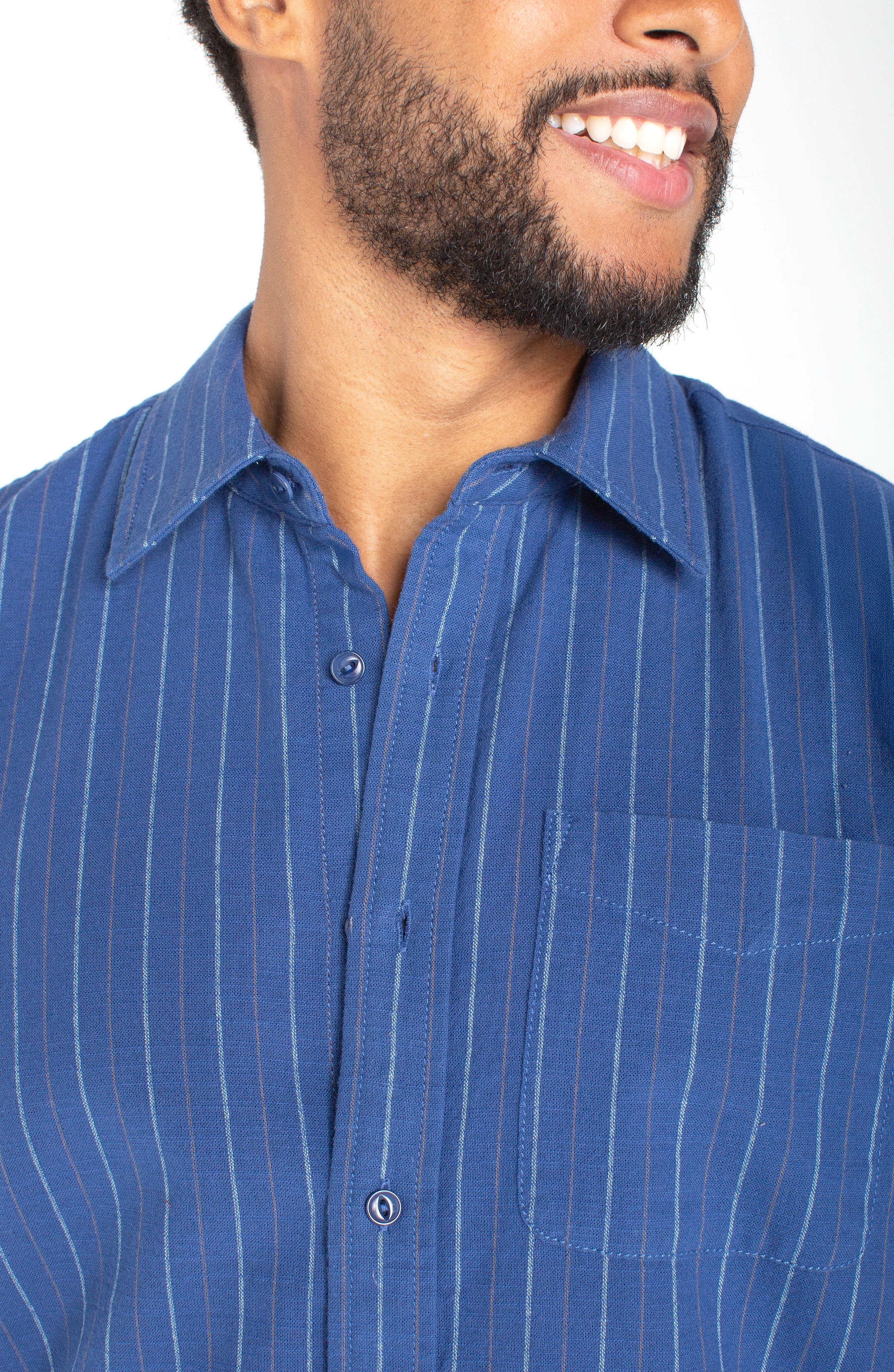 BUTTON UP SHORT SLEEVE SHIRT - Image 3