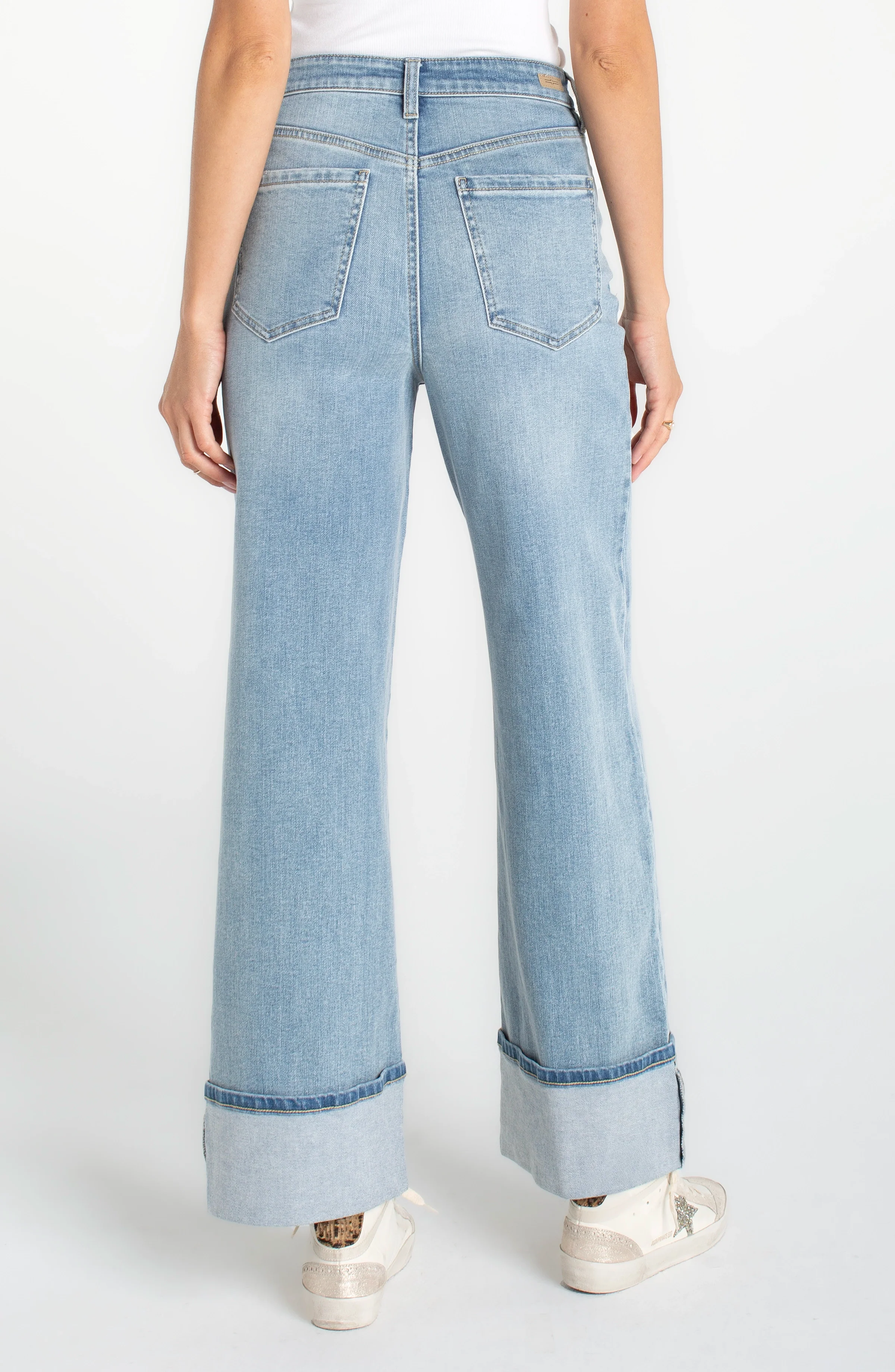 MORGAN HIGH RISE CUFFED WIDE LEG - Image 3