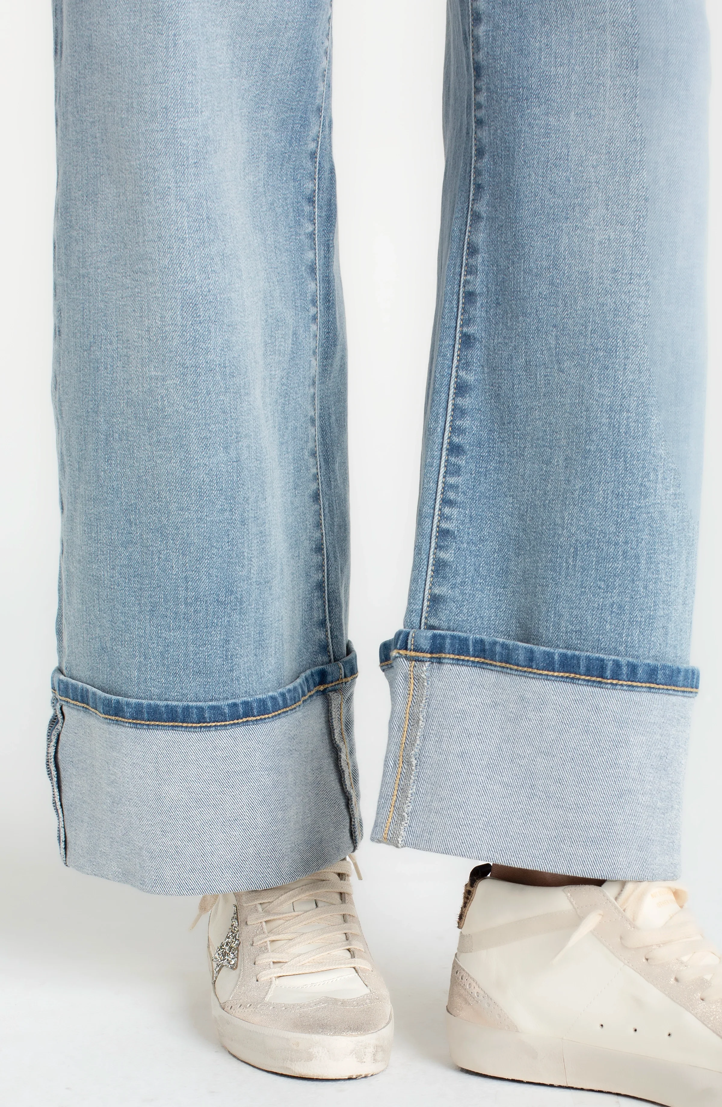 MORGAN HIGH RISE CUFFED WIDE LEG - Image 4