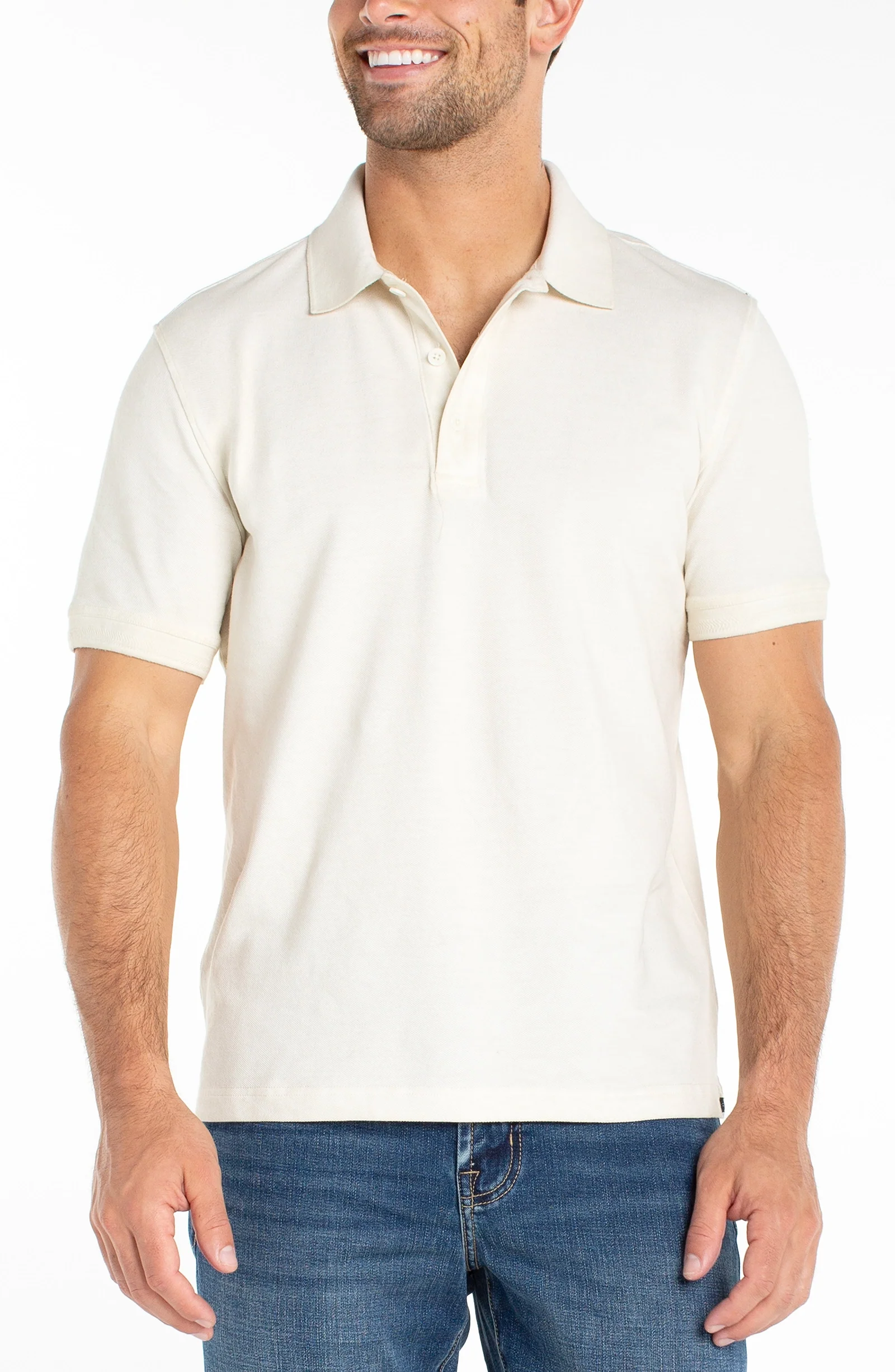 NOVELTY RIB POLO