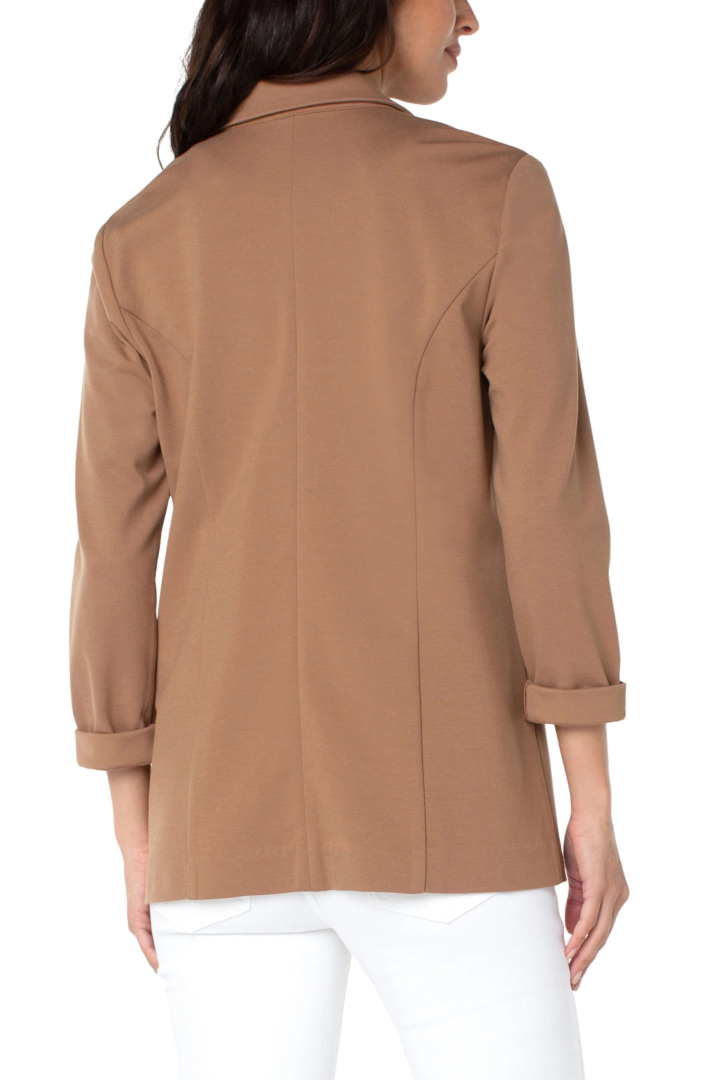 PETITE BOYFRIEND BLAZER WITH PRINCESS DARTS - Image 4