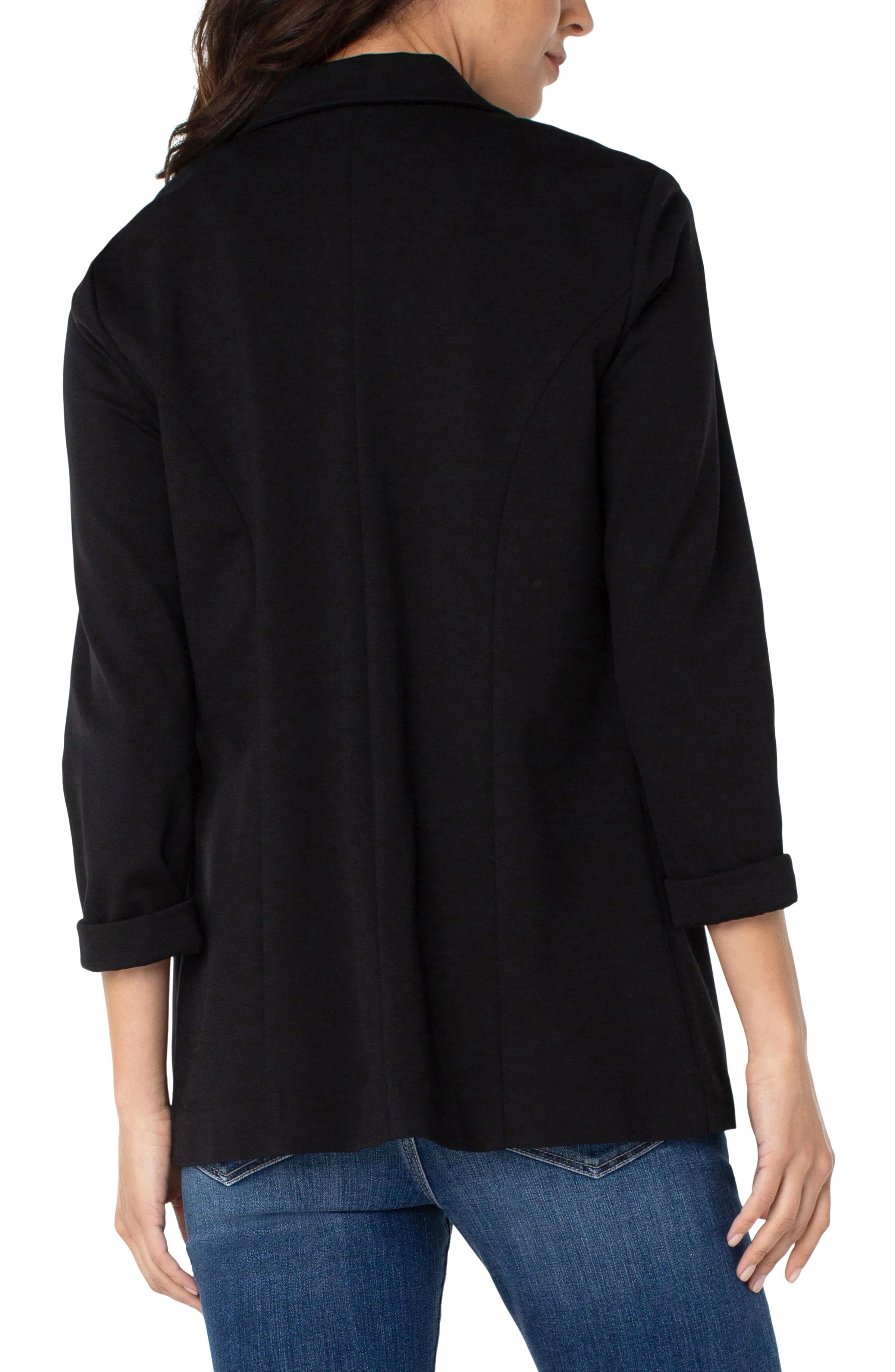PETITE BOYFRIEND BLAZER WITH PRINCESS DARTS - Image 4