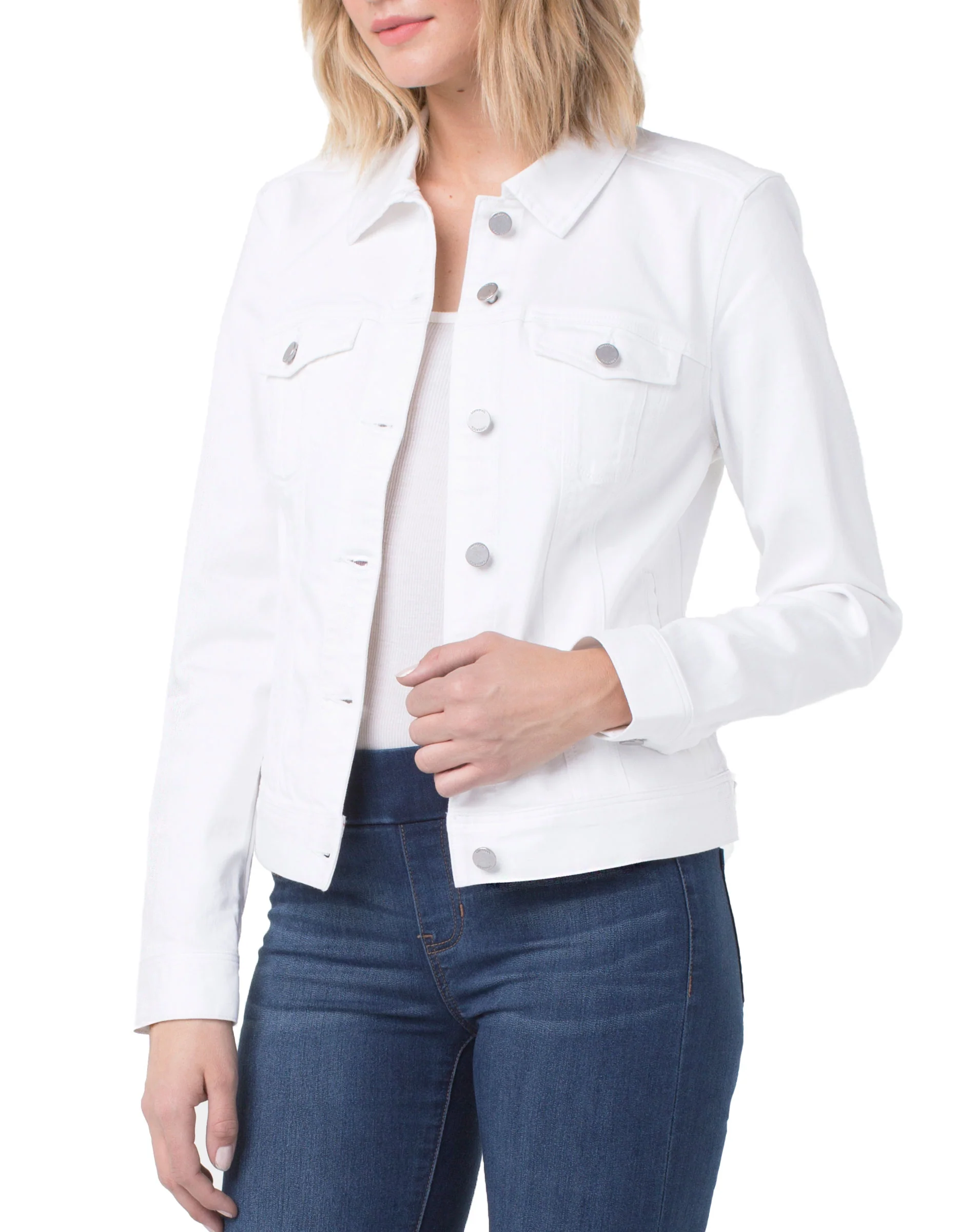PETITE CLASSIC JEAN JACKET - Image 3