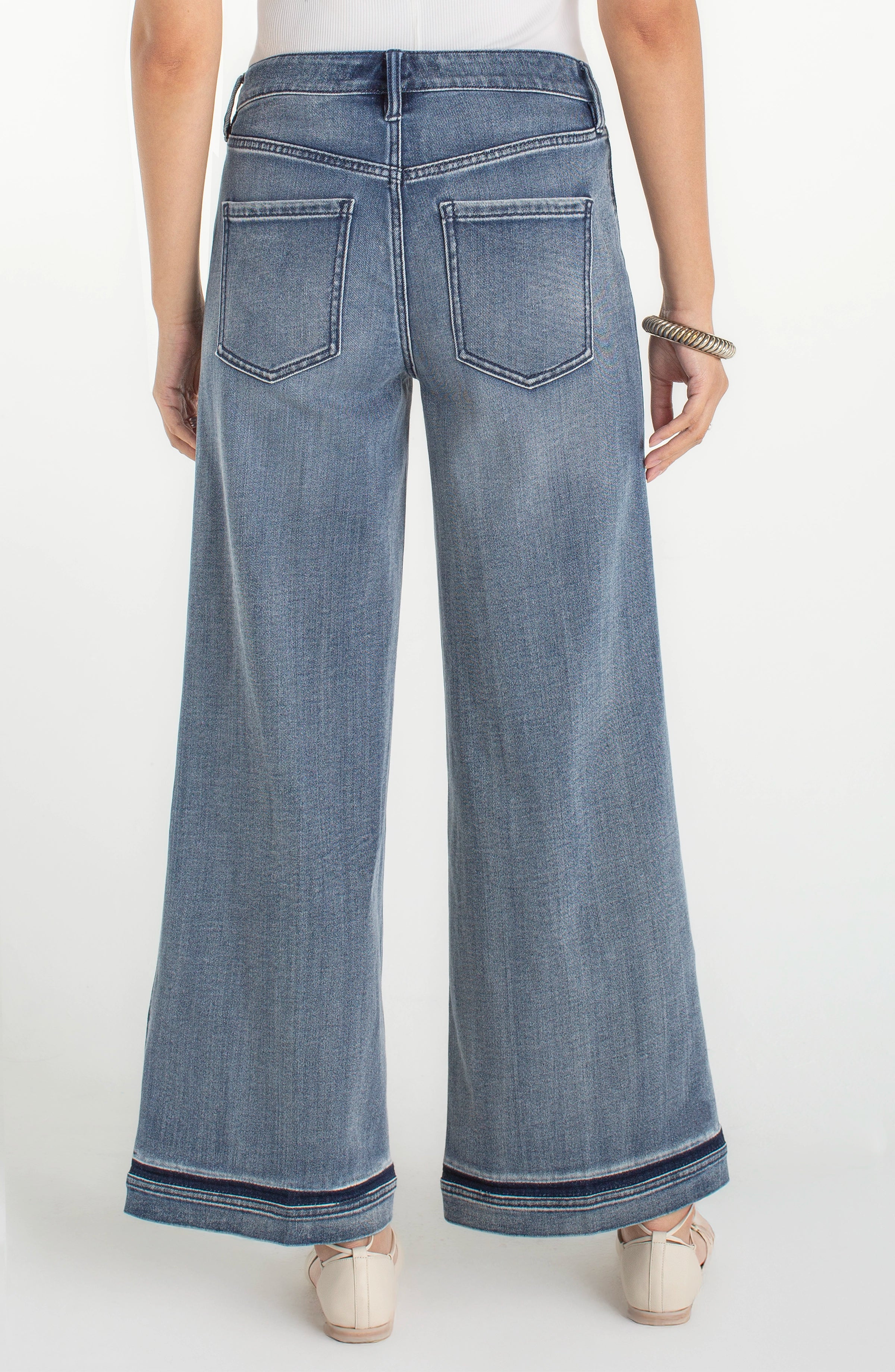 SUPER STRIDE WIDE LEG WITH SHADOW CUFF - Image 2