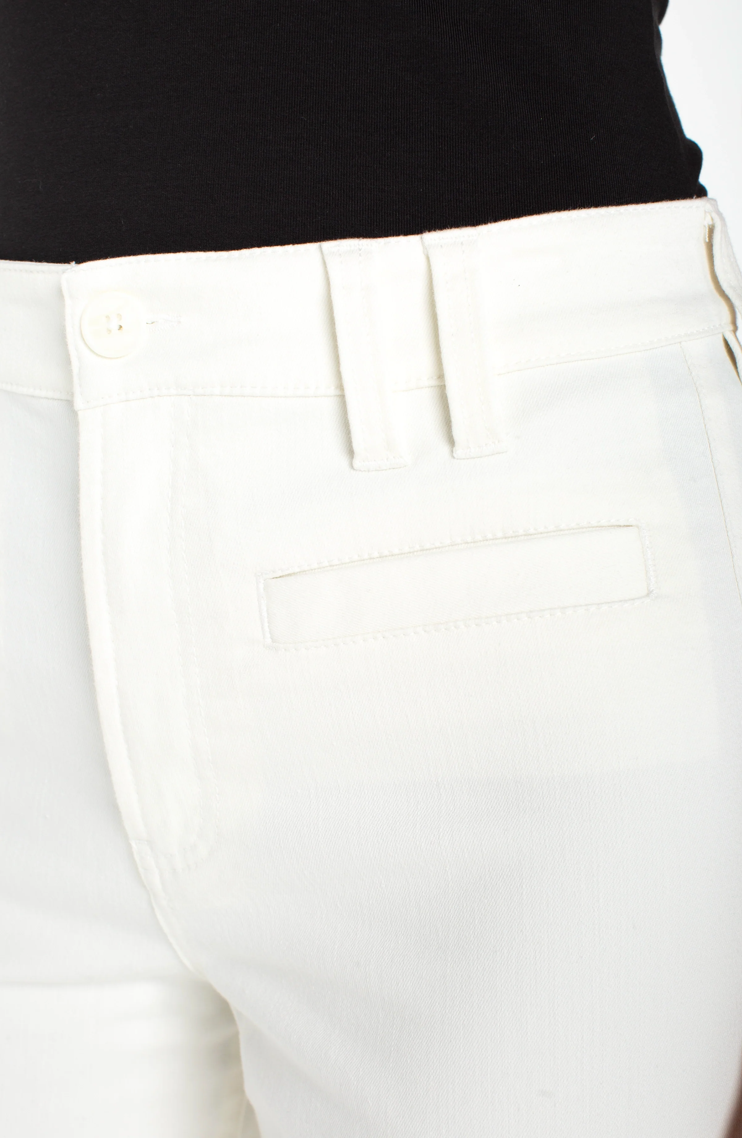 CROP WIDE LEG WITH WELT POCKETS - Image 3