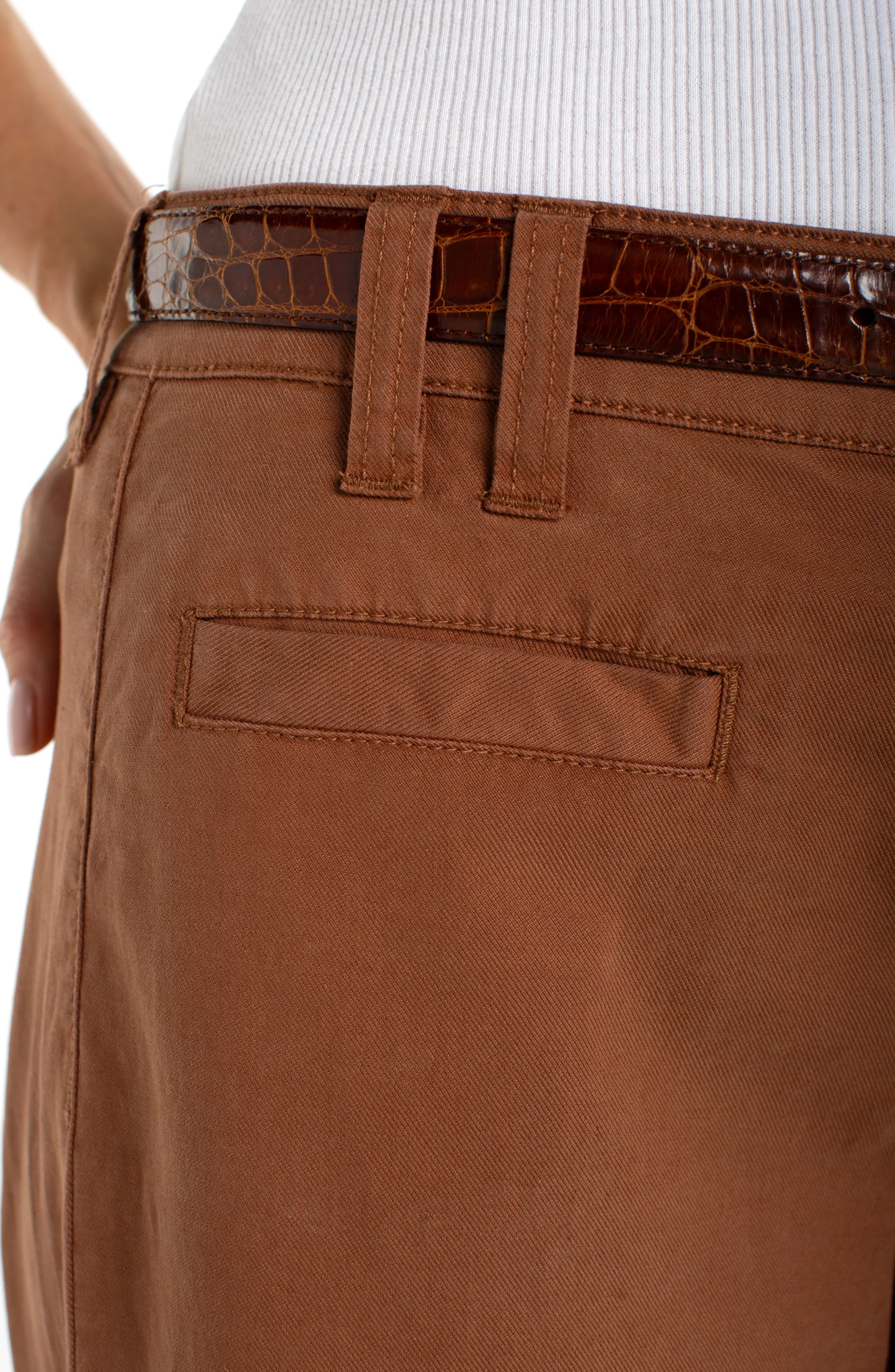 HIGH RISE CROP WIDE LEG - Image 4