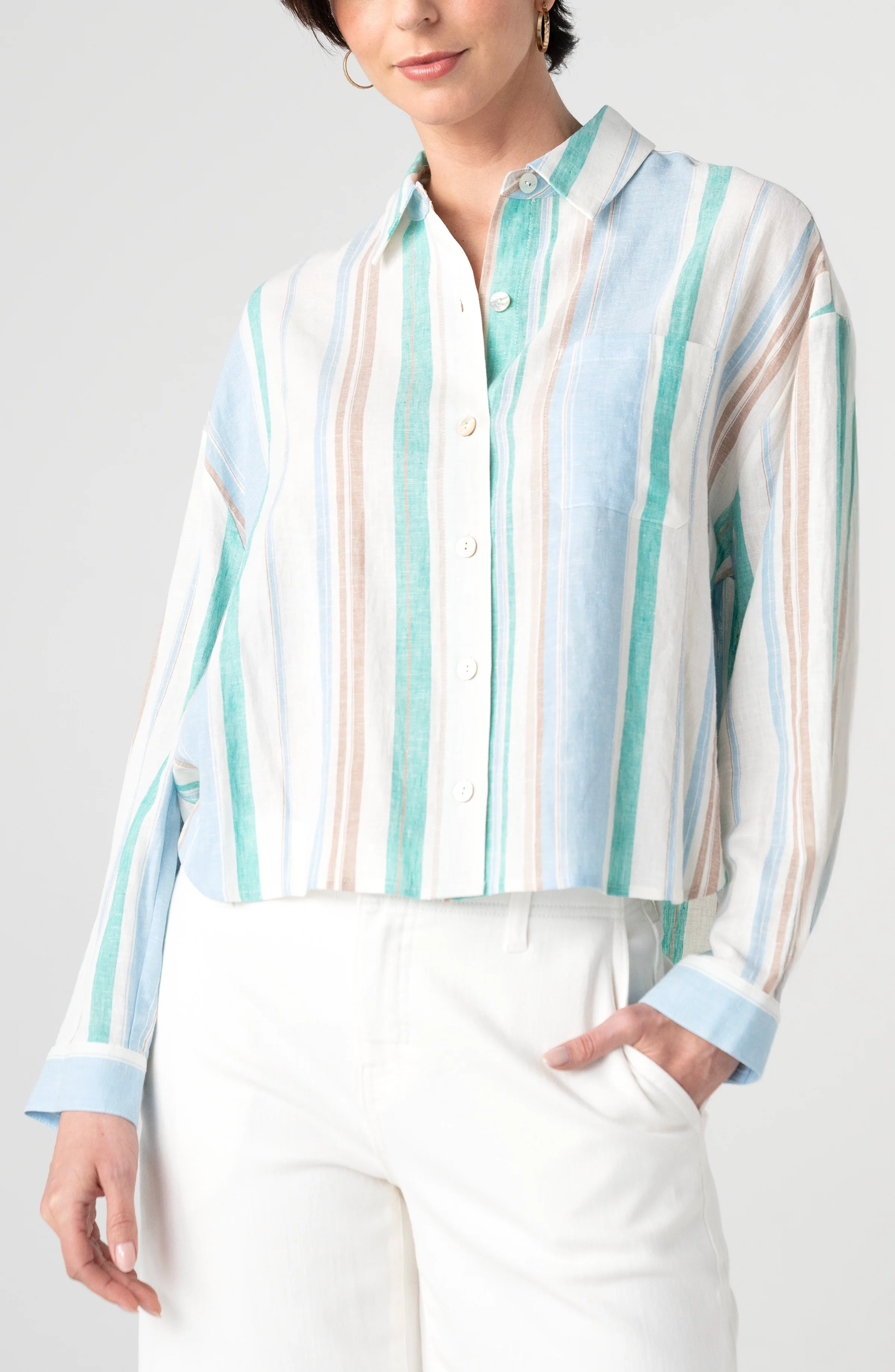 RELAXED BUTTON DOWN SHIRT