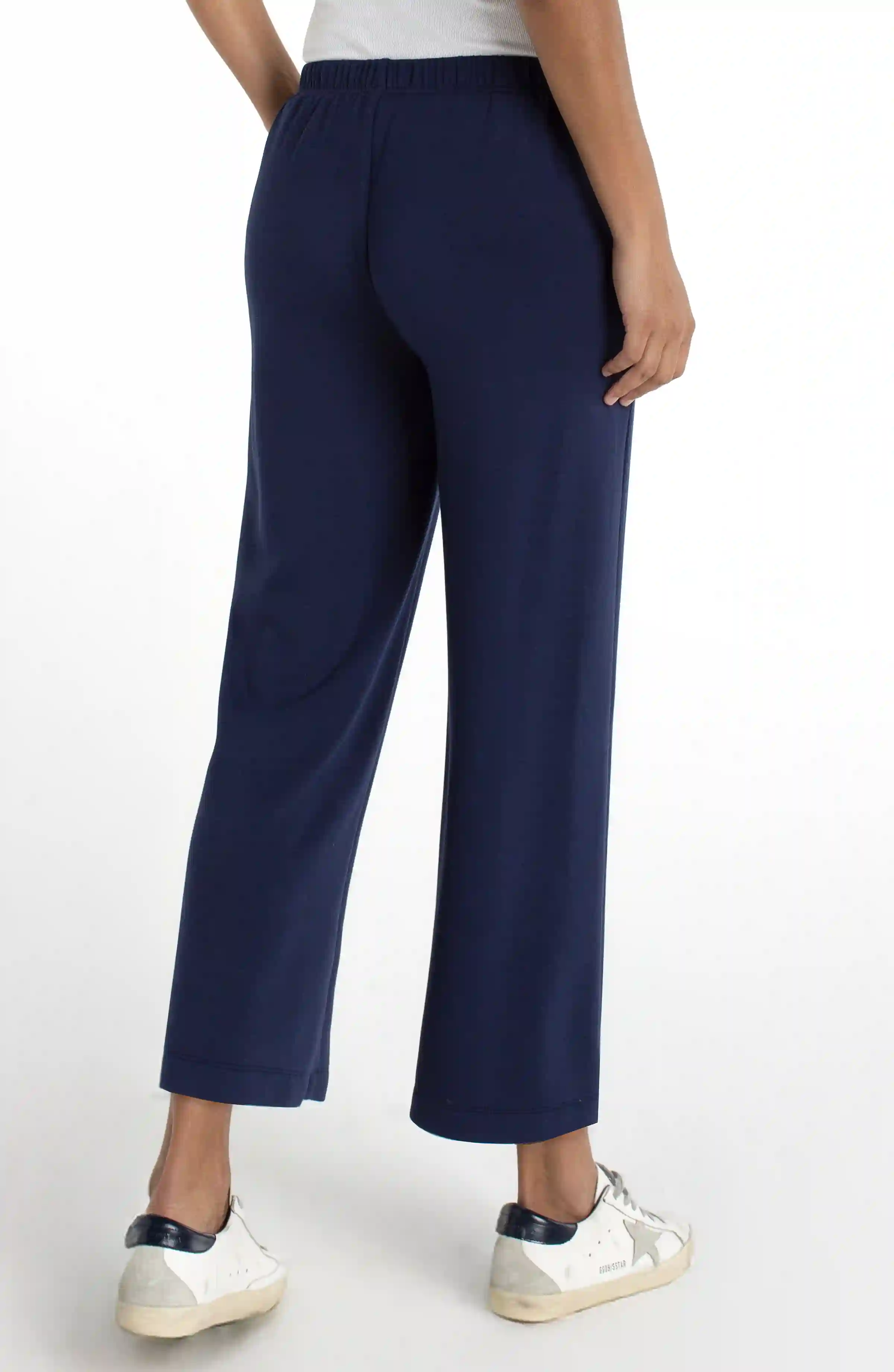 PULL-ON WIDE LEG CROP - Image 2