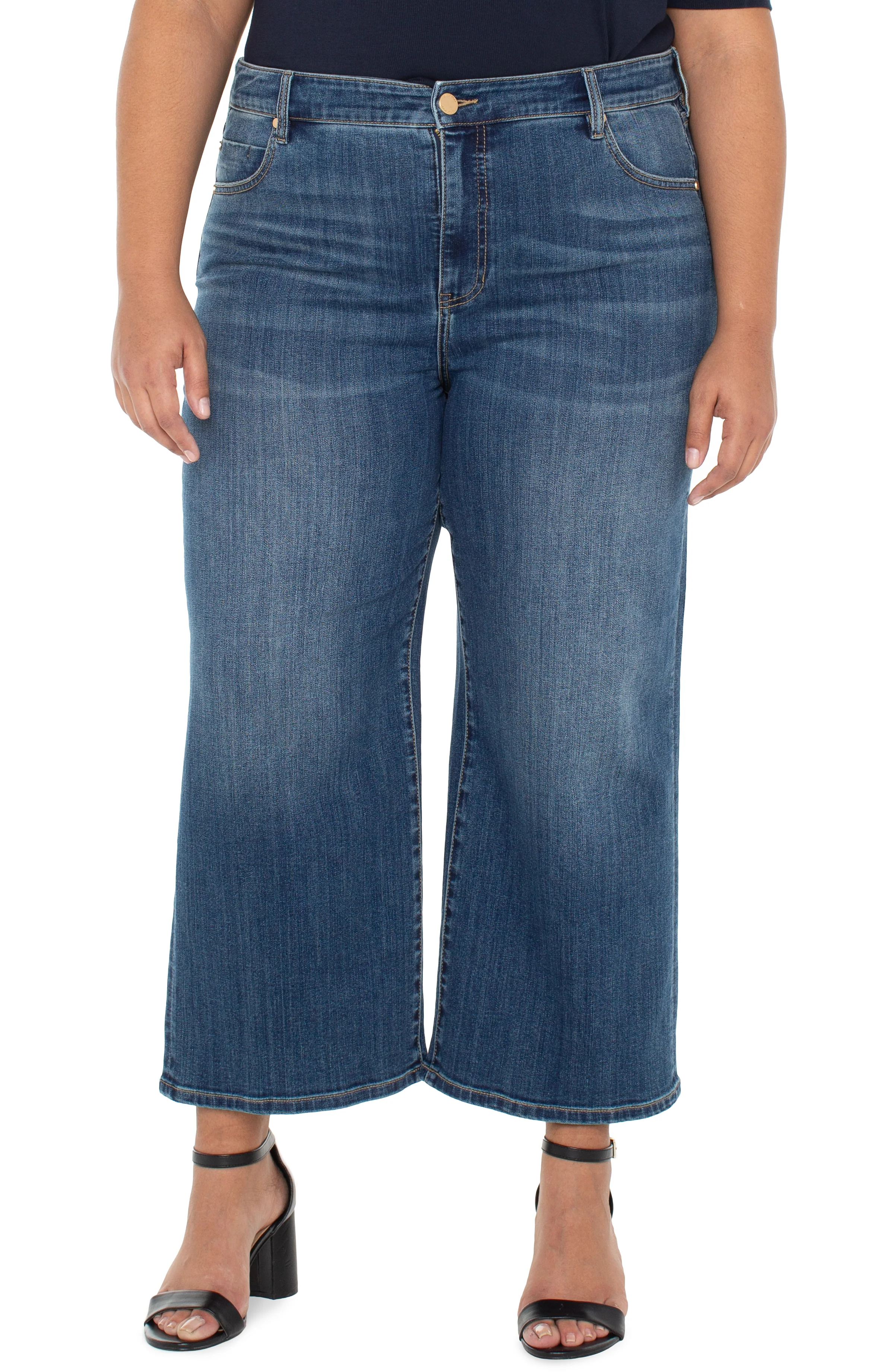 STRIDE HI-RISE WIDE LEG CROP - Image 4