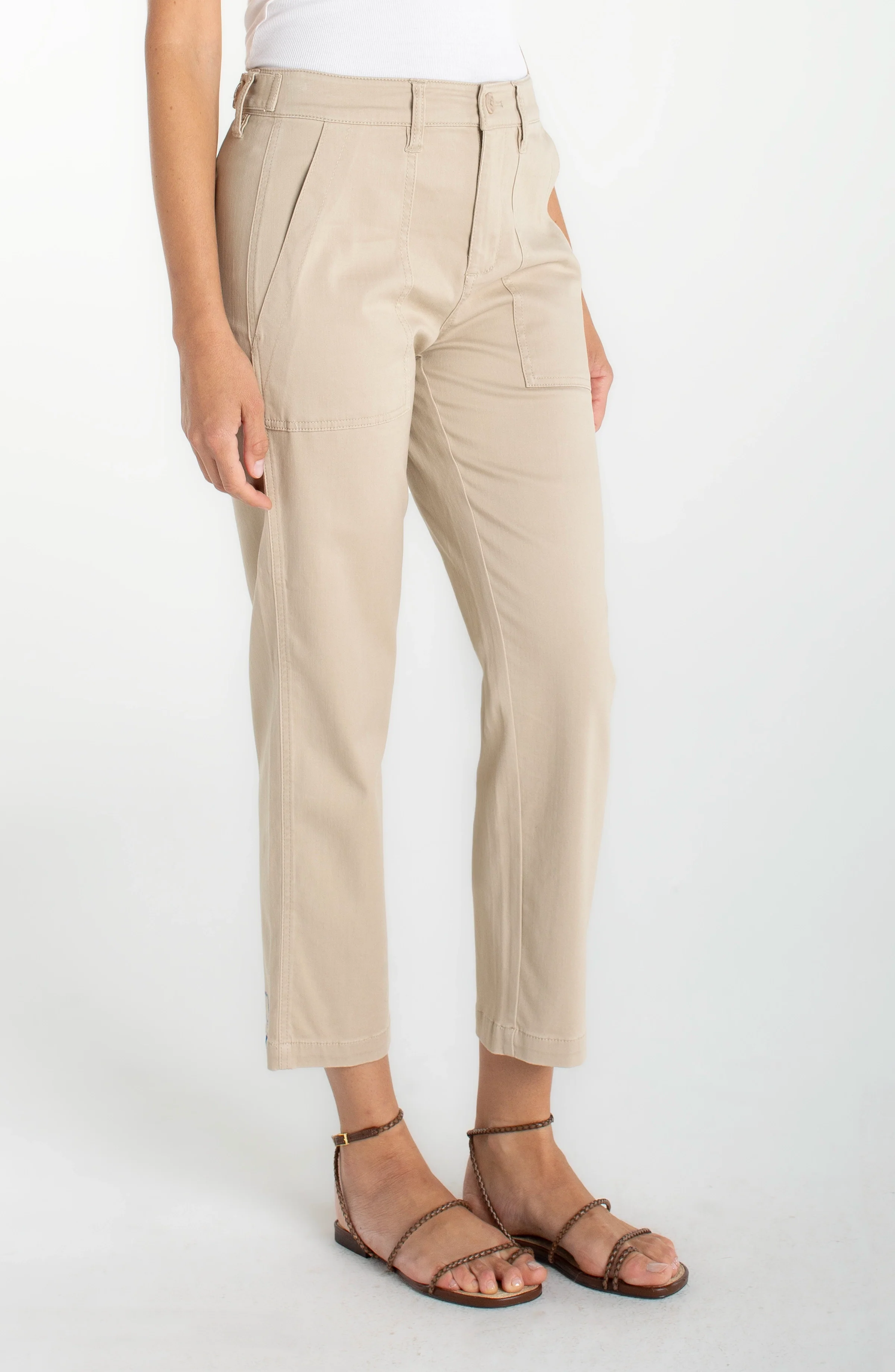UTILITY CROP STRAIGHT WITH SIDE TABS - Image 3