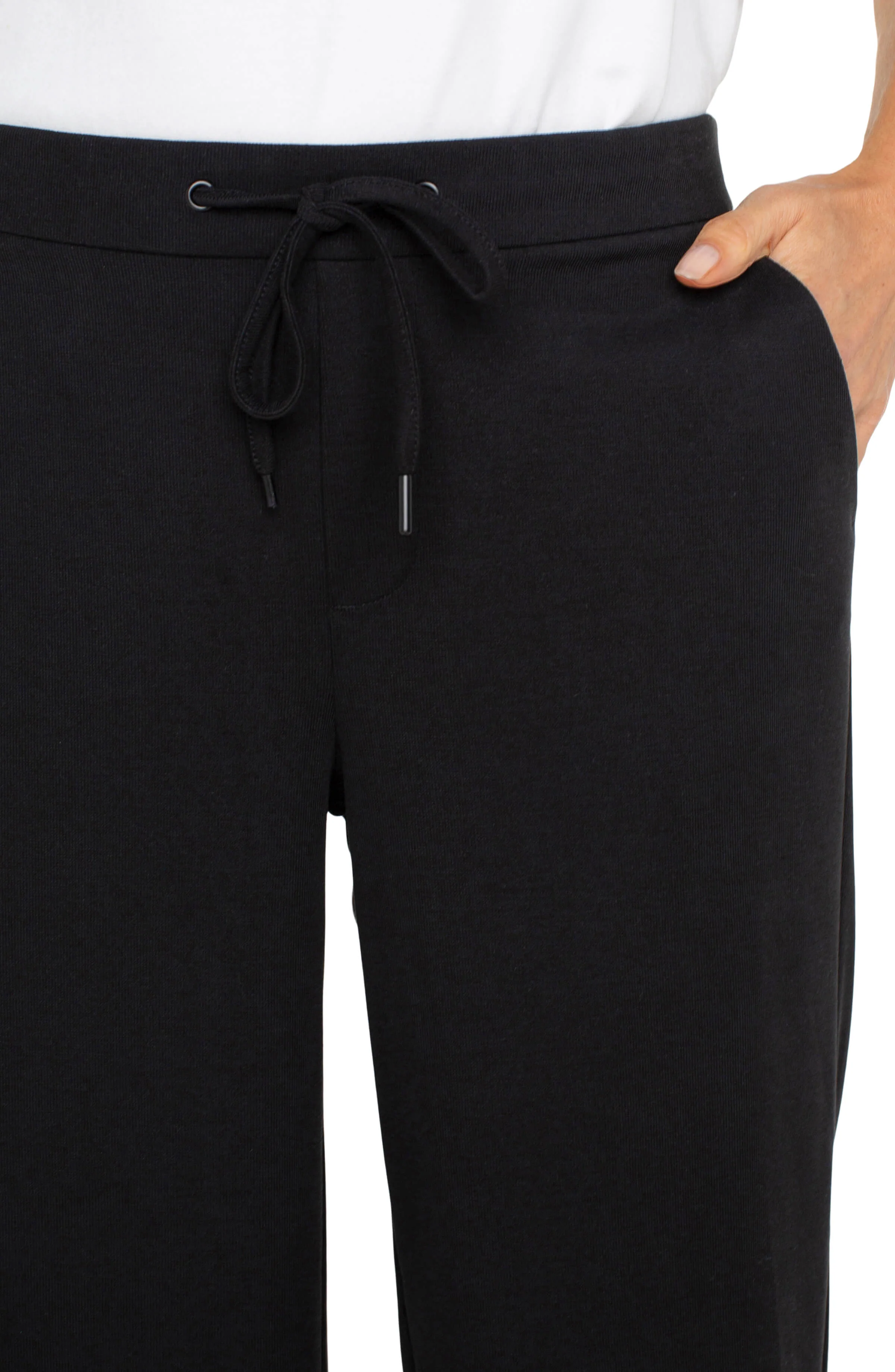 PULL-ON WIDE LEG CROP TROUSER - Image 3