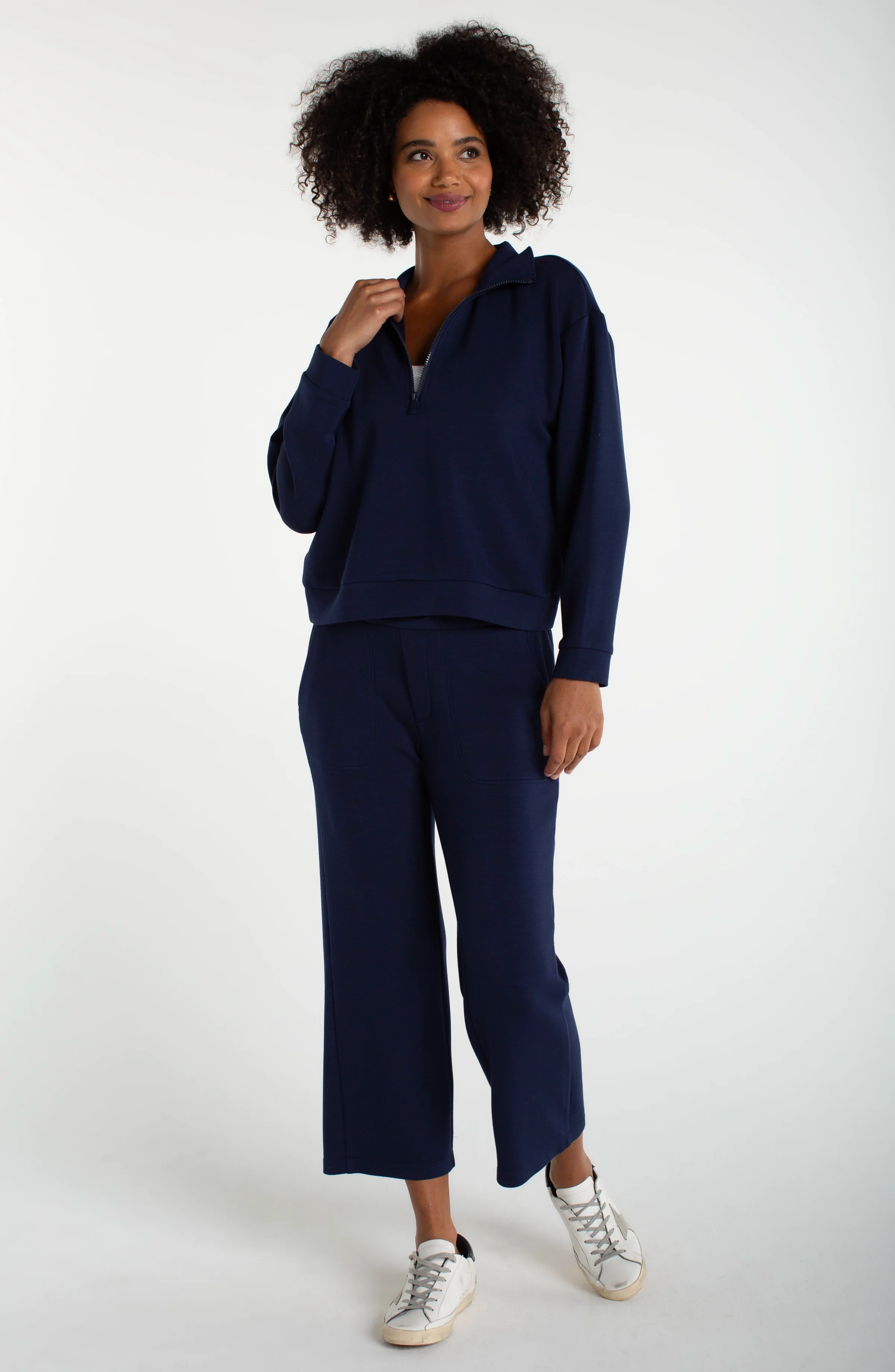 PULL-ON WIDE LEG CROP - Image 4