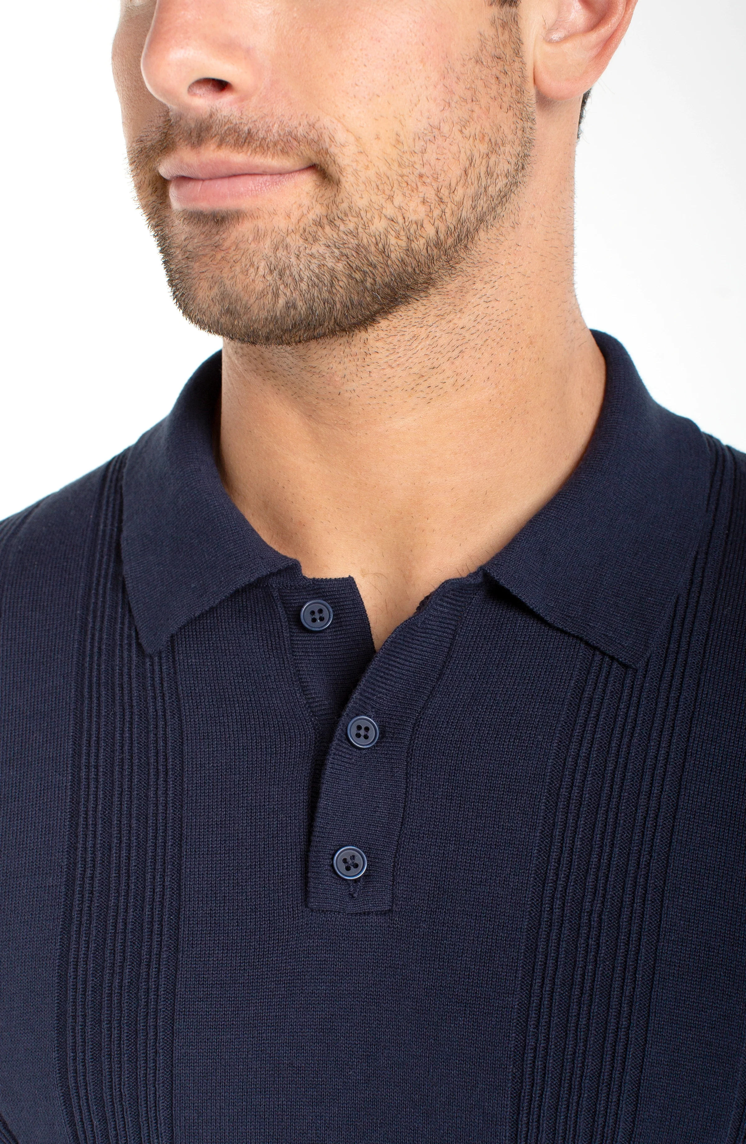 SWEATER KNIT POLO - Image 3