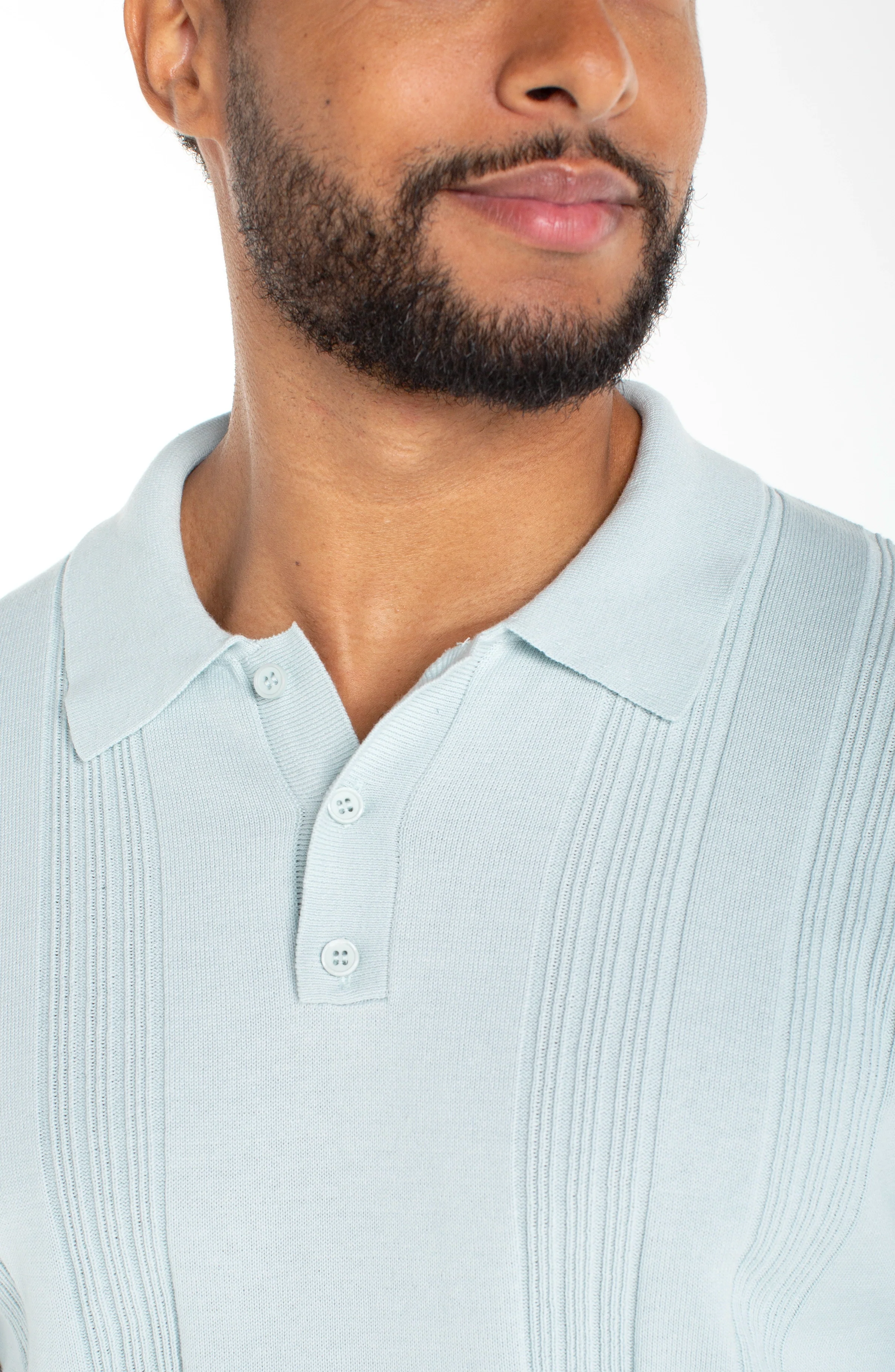 SWEATER KNIT POLO - Image 3