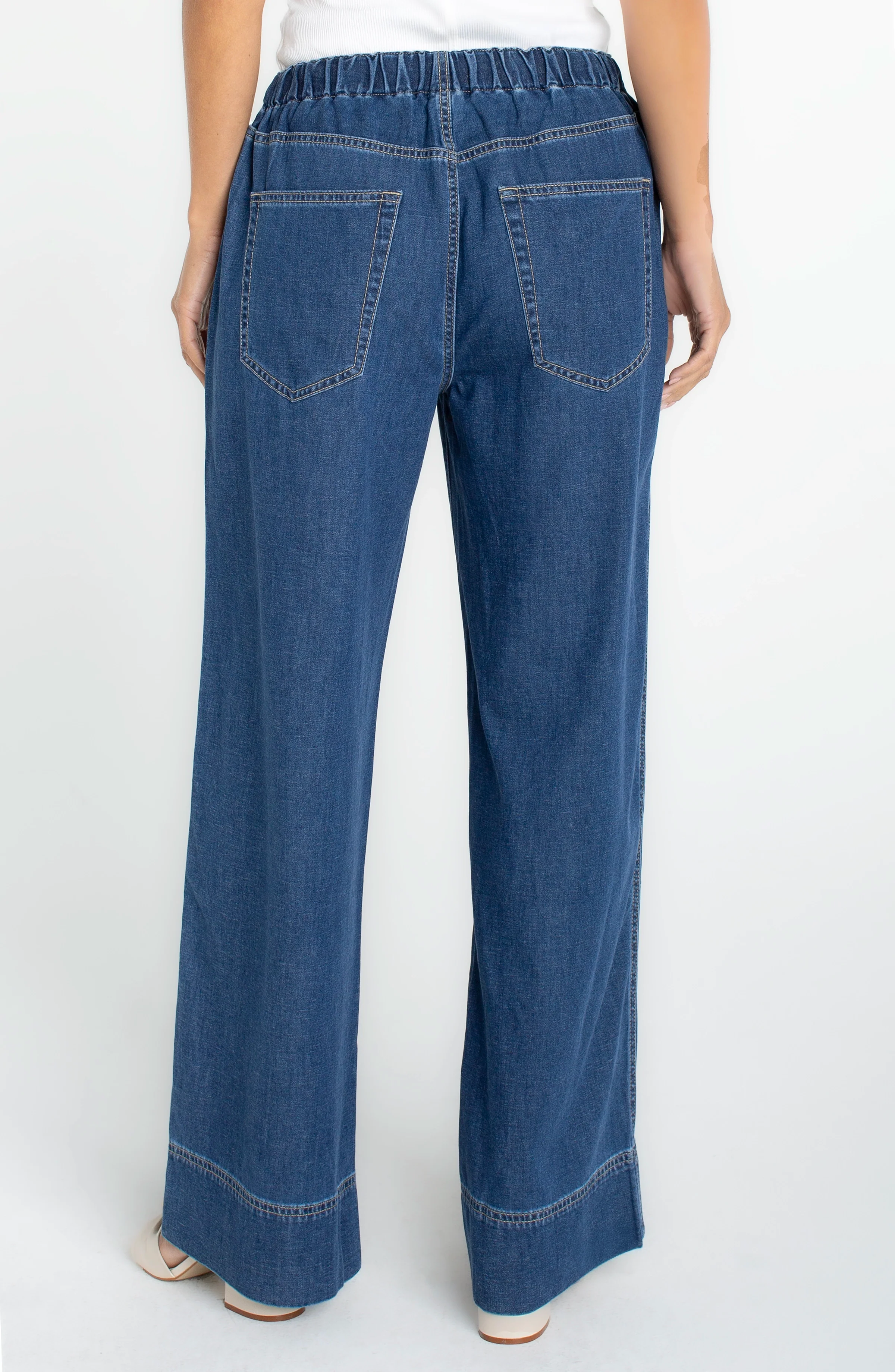 TIE WAIST WIDE LEG - Image 3
