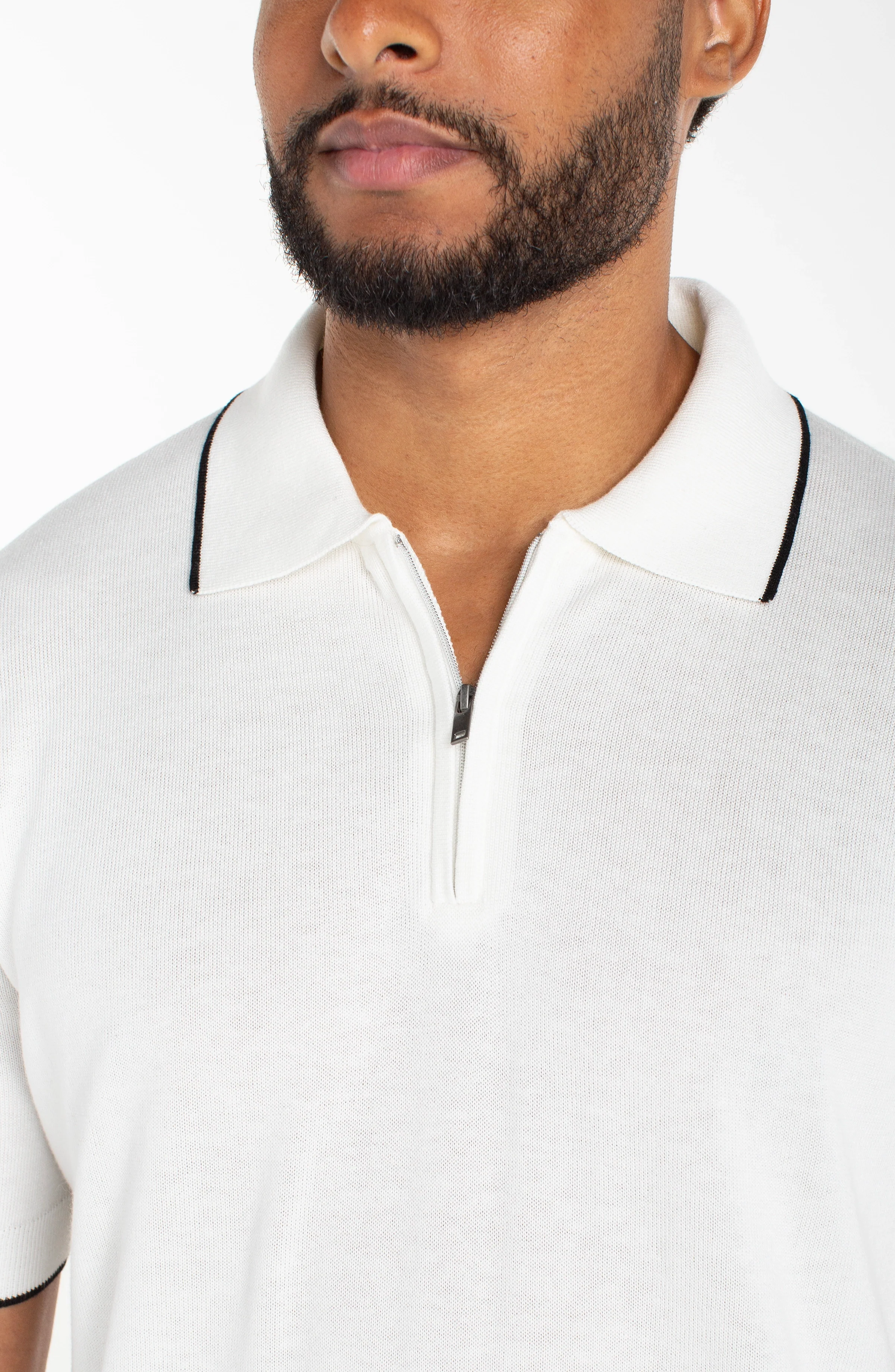 ZIP SWEATER POLO - Image 3
